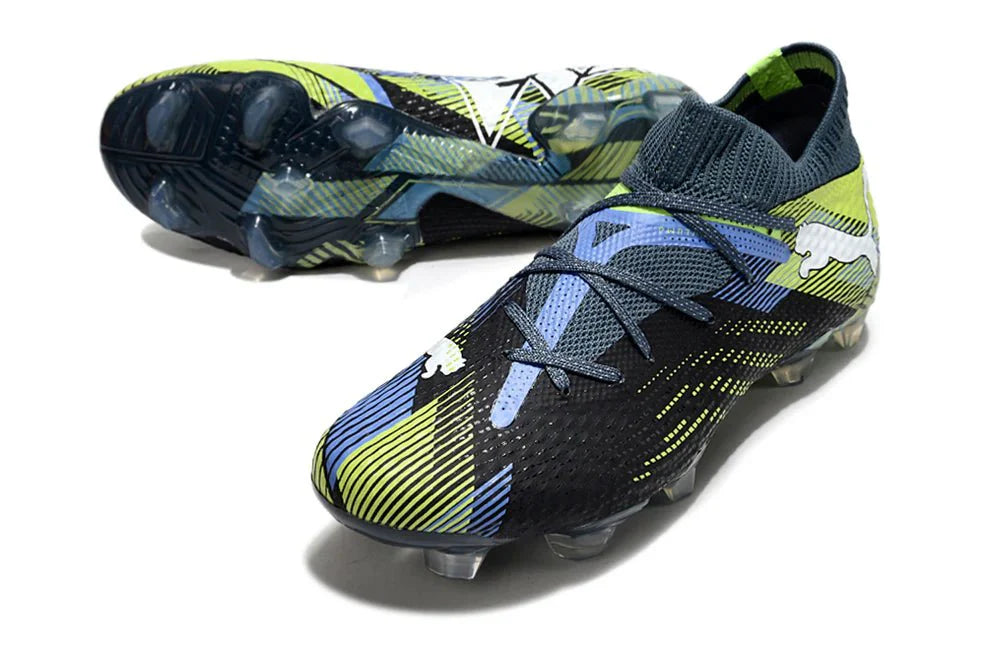 Future VII Ultimate Elite FG Preto/Verde