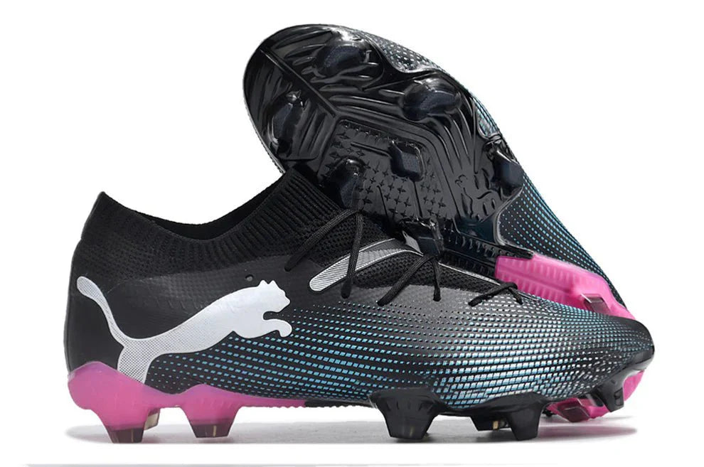 Future VII Match Elite FG Preto/Rosa