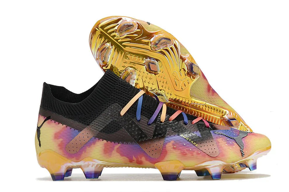 Future Ultimate Elite FG/AG Preto/Amarelo Elements