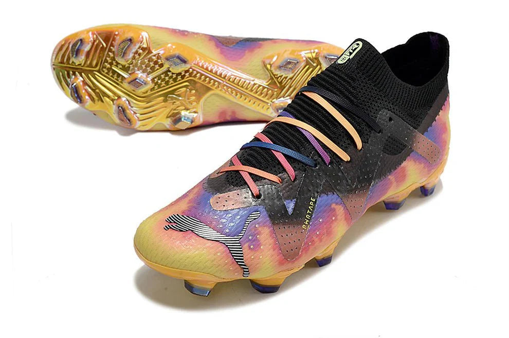 Future Ultimate Elite FG/AG Preto/Amarelo Elements