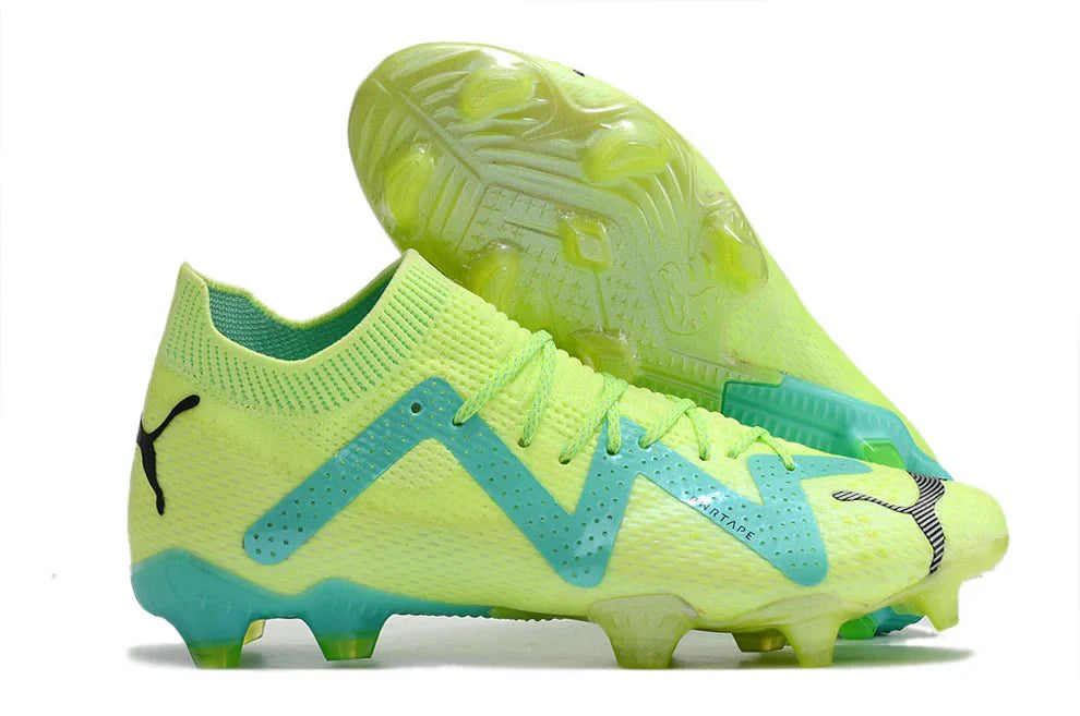 Future Ultimate Elite FG/AG Amarelo Rápido/Hortelã Eléctrica