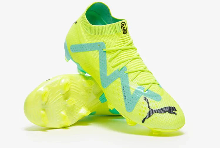 Future Ultimate Elite FG/AG Amarelo Rápido/Hortelã Eléctrica