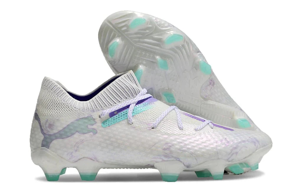 Future VII Ultimate Elite FG/AG Branco Brilhante Edição Limitada Feminina