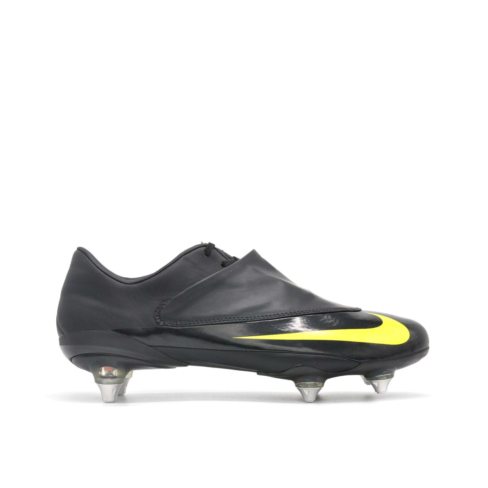 Mercurial Vapor V Elite FG Preto/Amarelo Volt 2009
