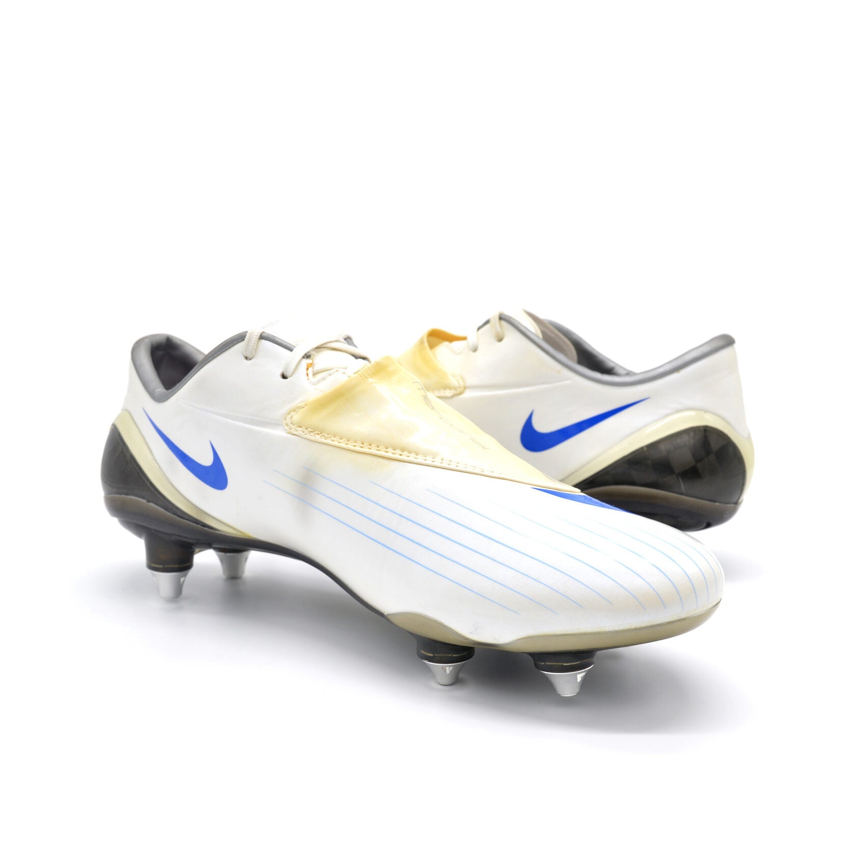 Mercurial Vapor IV Elite SG Branco/Azul
