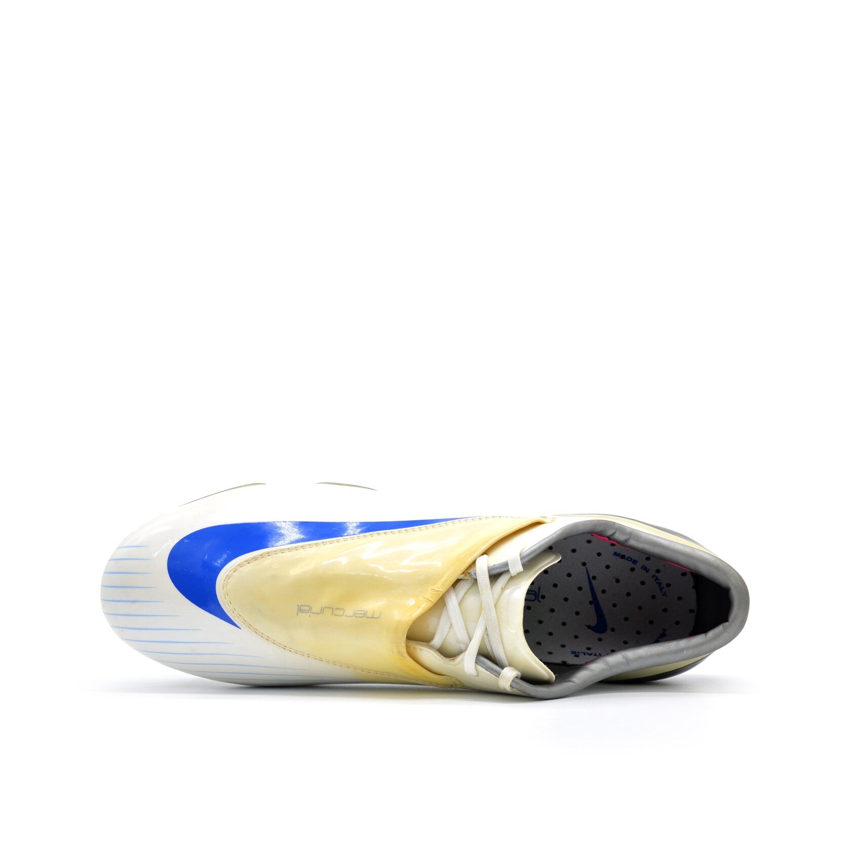 Mercurial Vapor IV Elite SG Branco/Azul