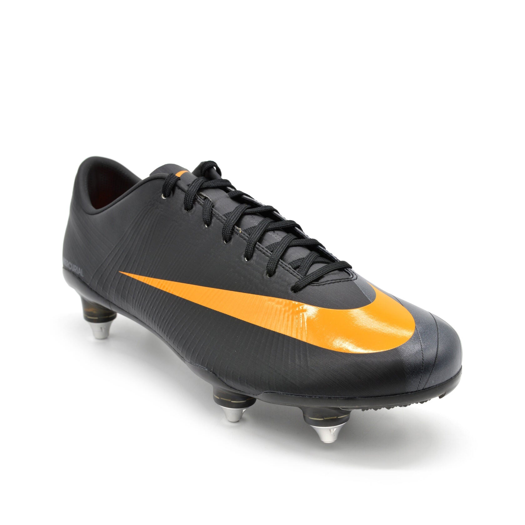 Mercurial Vapor Superfly II Elite FG Preto/Cinzento 2010