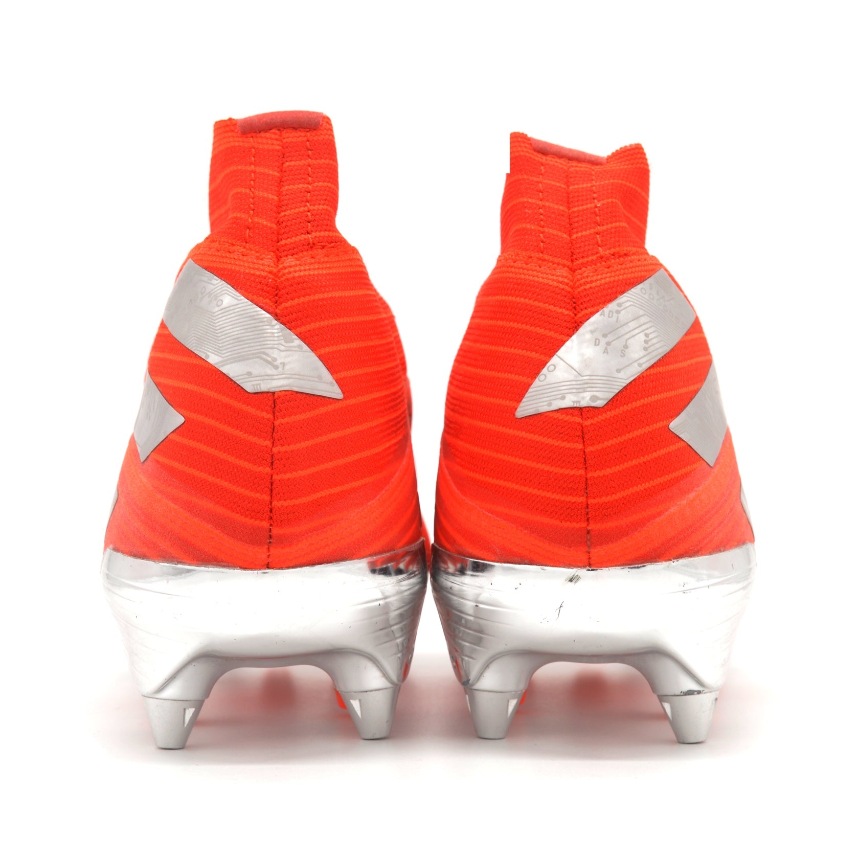 Nemeziz 19+ SG Soft Solar Vermelho/Prateado Metálico