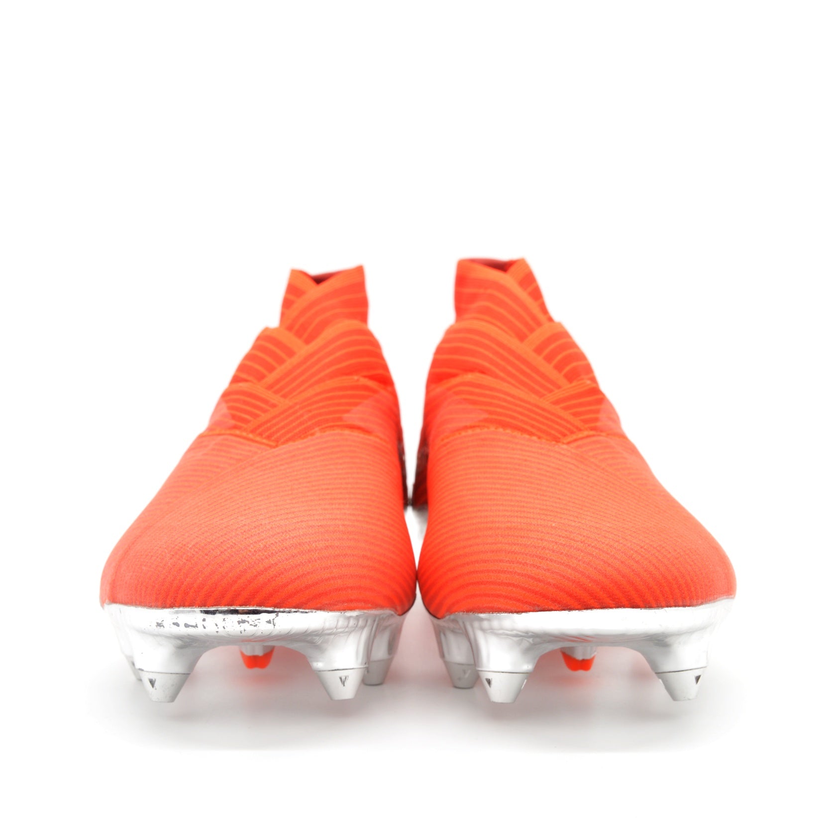 Nemeziz 19+ SG Soft Solar Vermelho/Prateado Metálico
