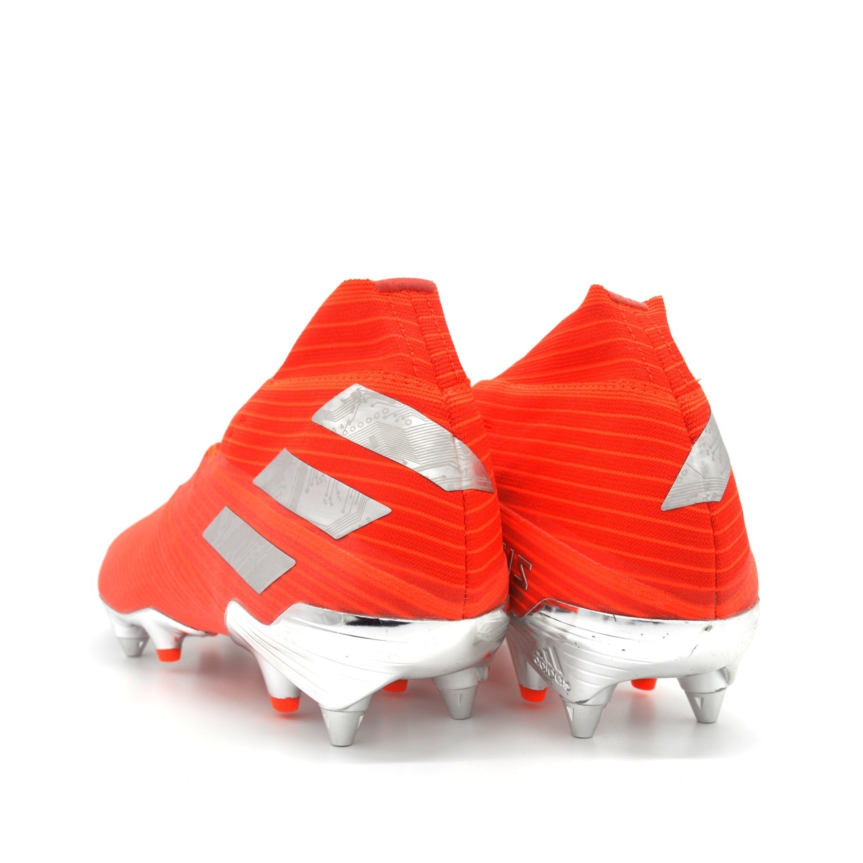 Nemeziz 19+ SG Soft Solar Vermelho/Prateado Metálico