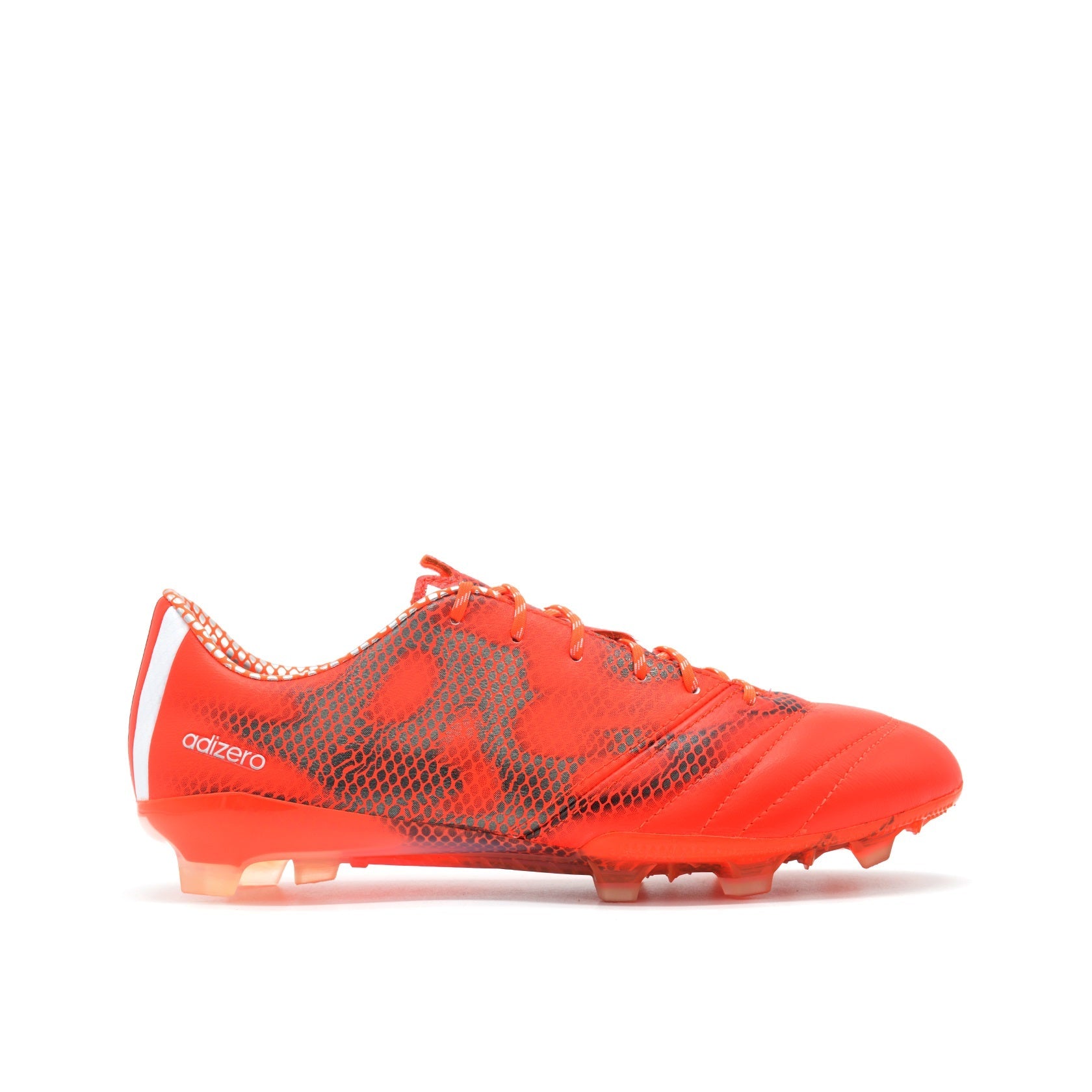 F50 Adizero Pele FG Vermelho Solar/Branco