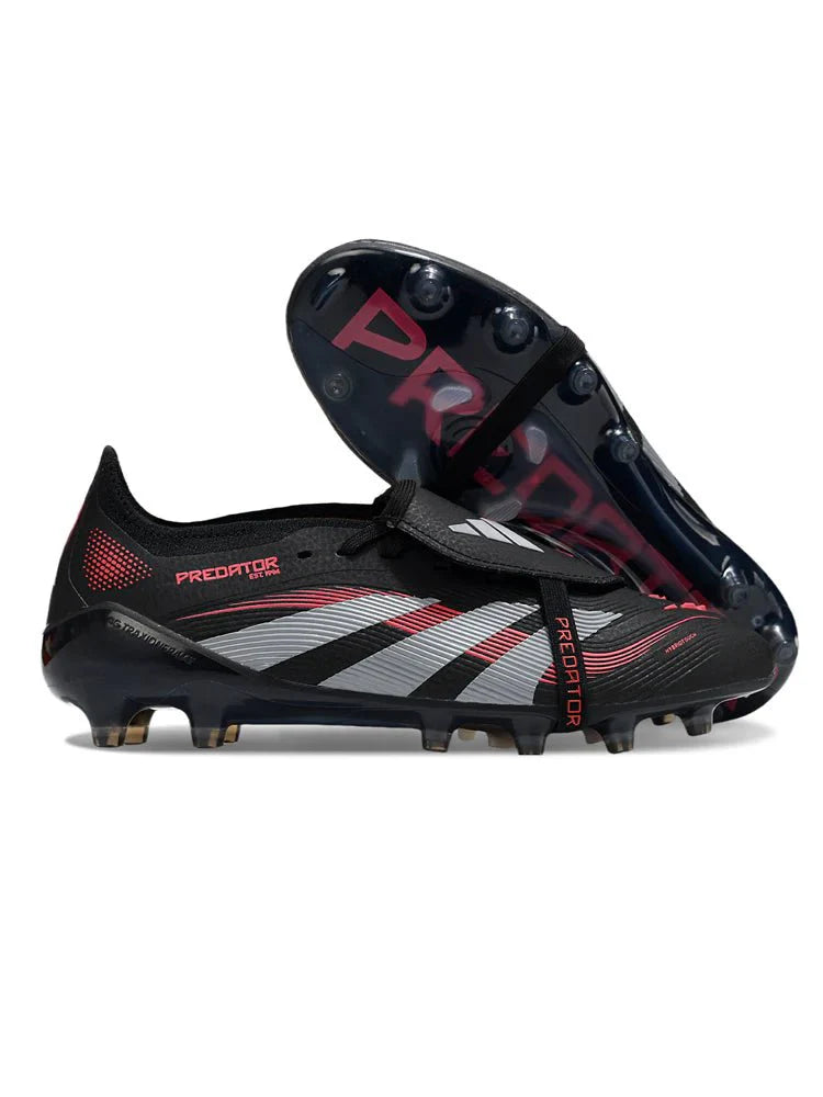 Predator Elite FT AG Preto/Vermelho