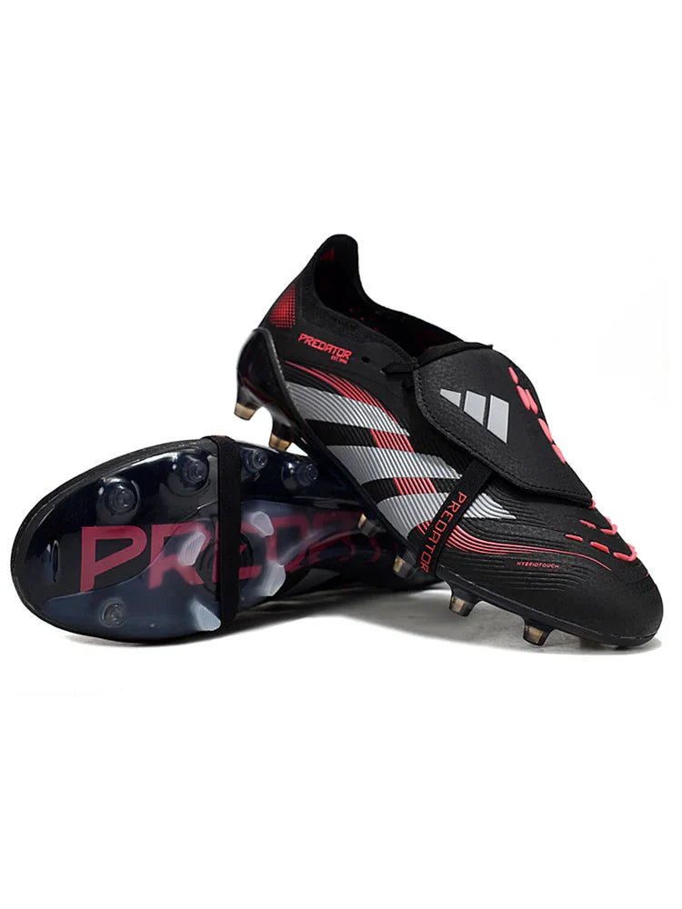 Predator Elite FT AG Preto/Vermelho