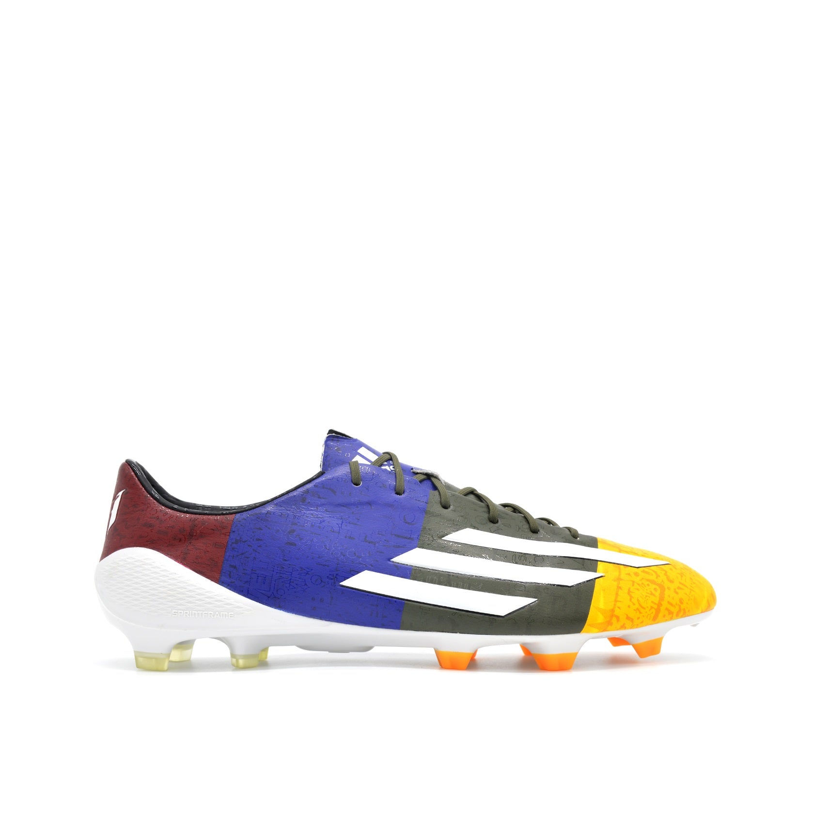 F10 Adizero Messi Elite FG Azul/Amarelo