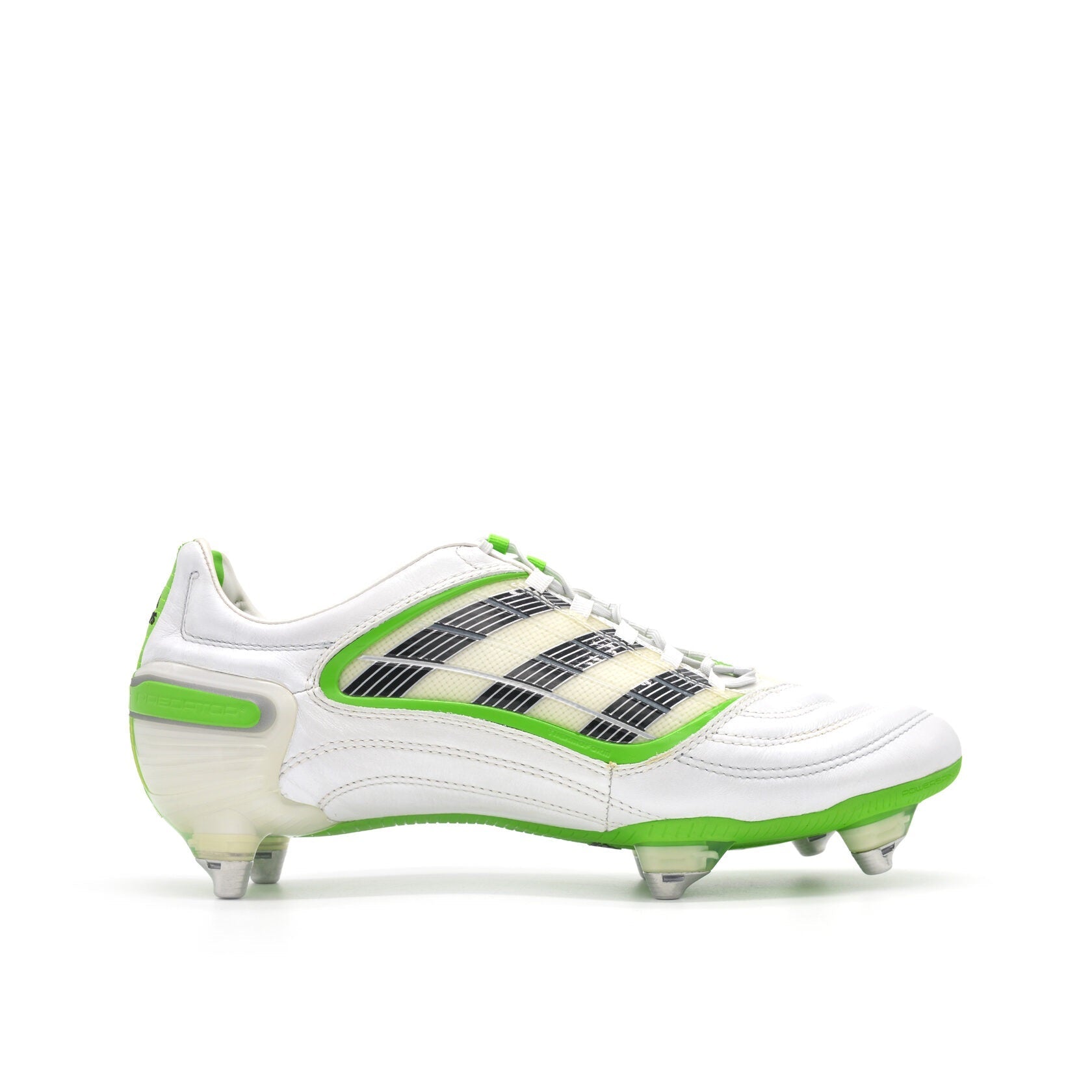 Predator X Elite SG futebol branco/verde arara