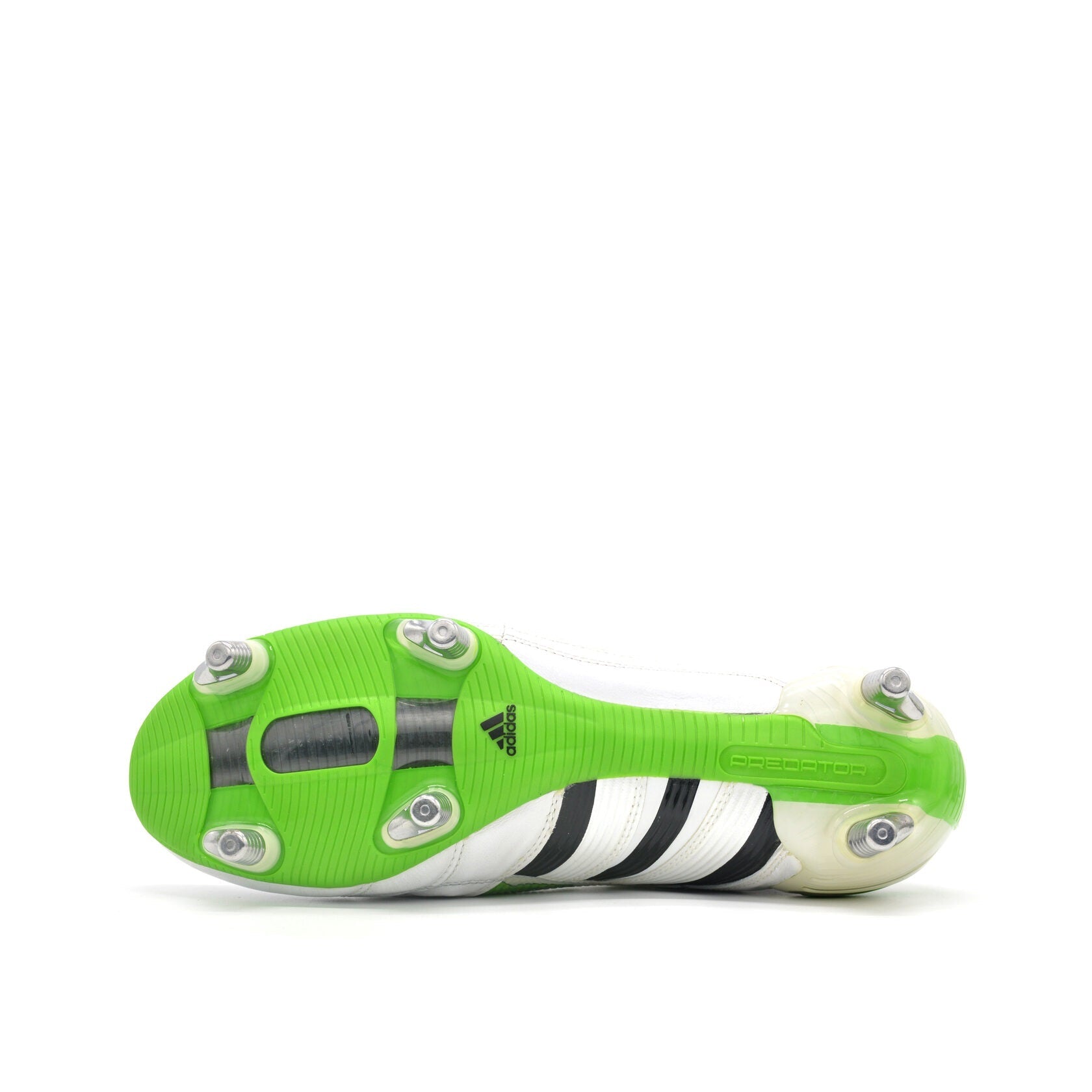 Predator X Elite SG futebol branco/verde arara