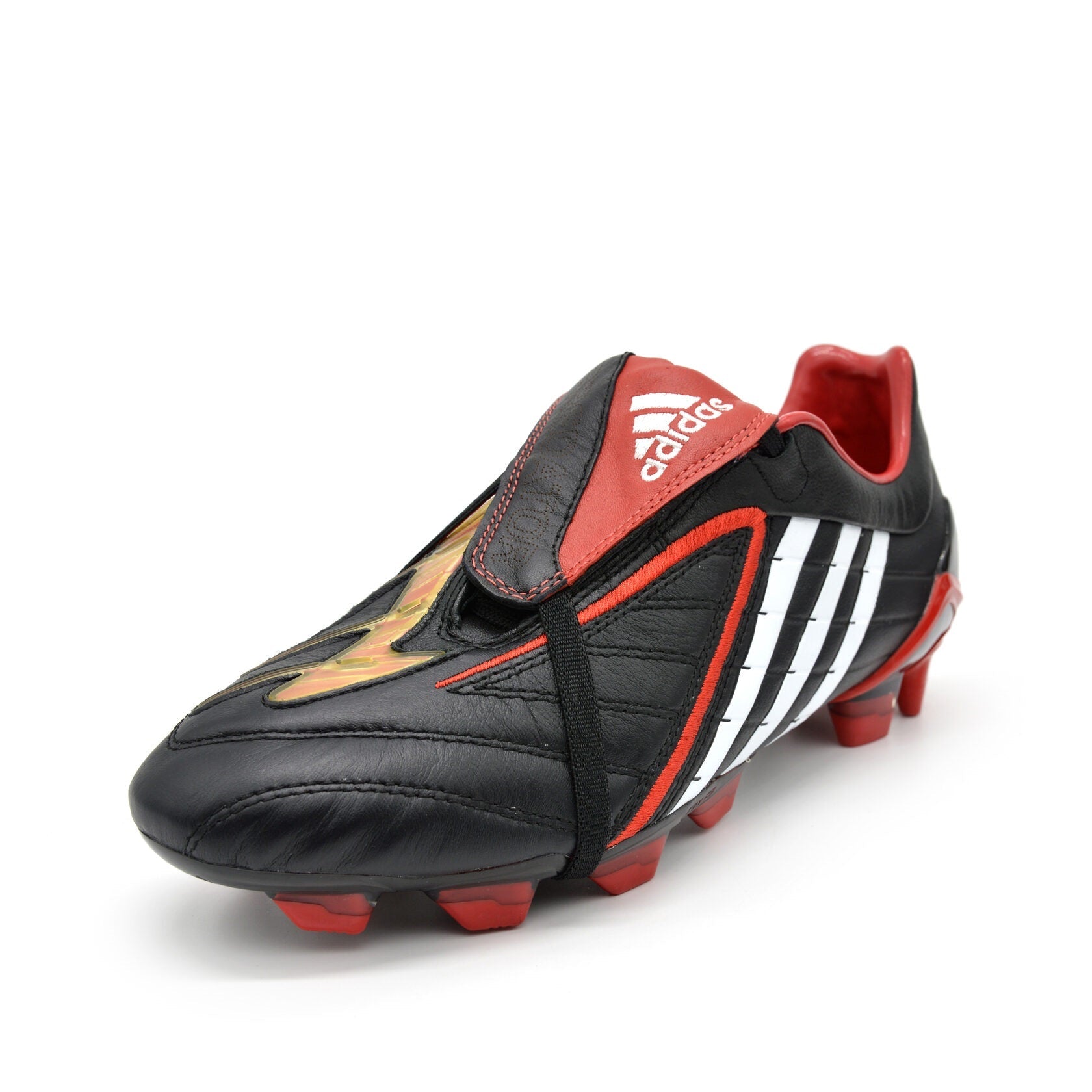 Predator Powerswerve TRX FG Vermelho/Preto