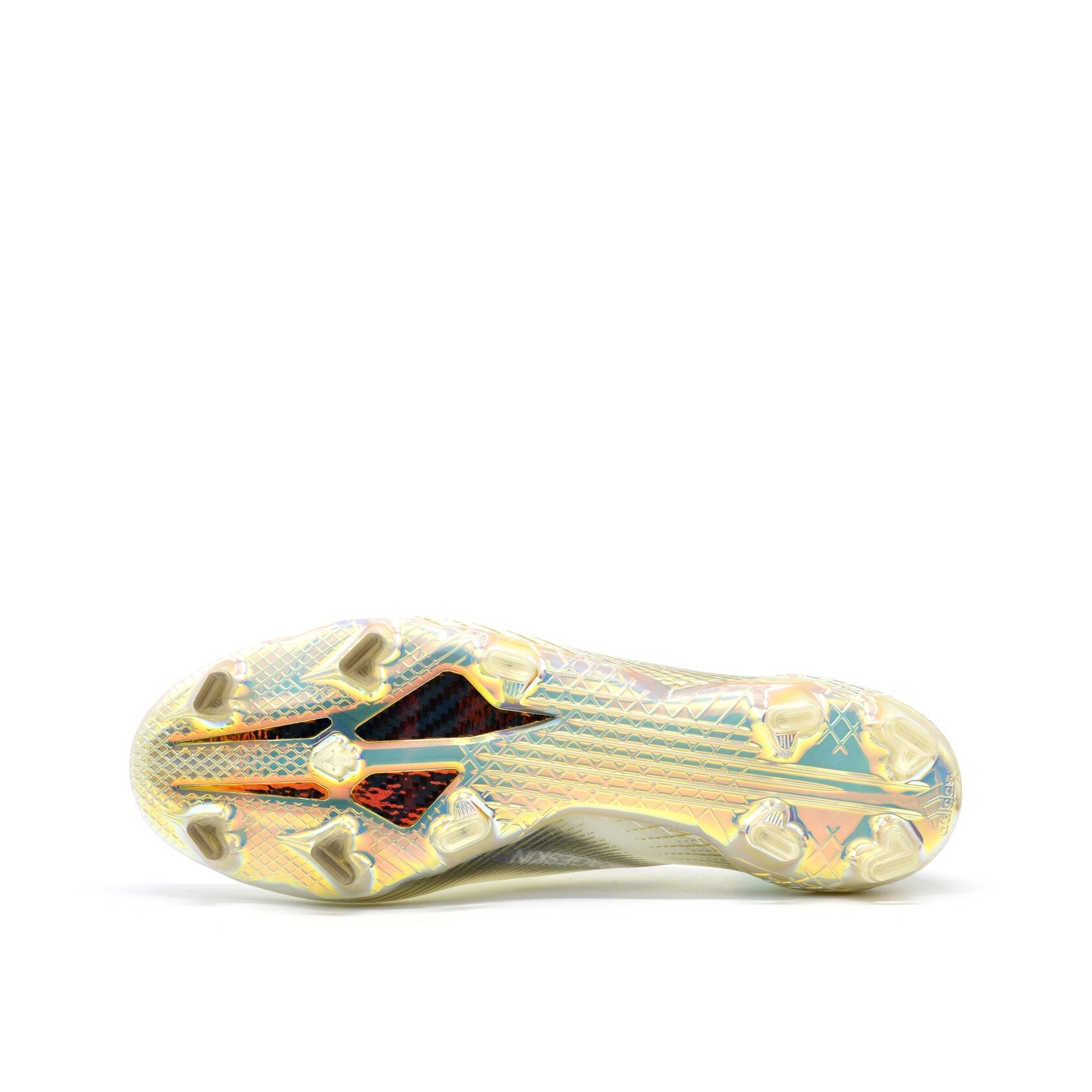 X Ghosted+ Sem Atacadores FG Branco Dourado Metálico