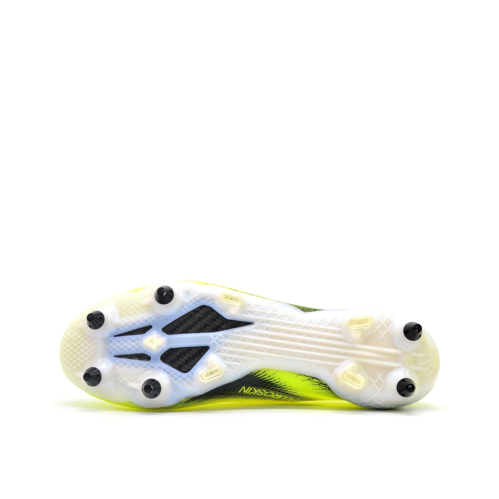X Ghosted.1 Elite FG Amarelo Solar/Preto Core