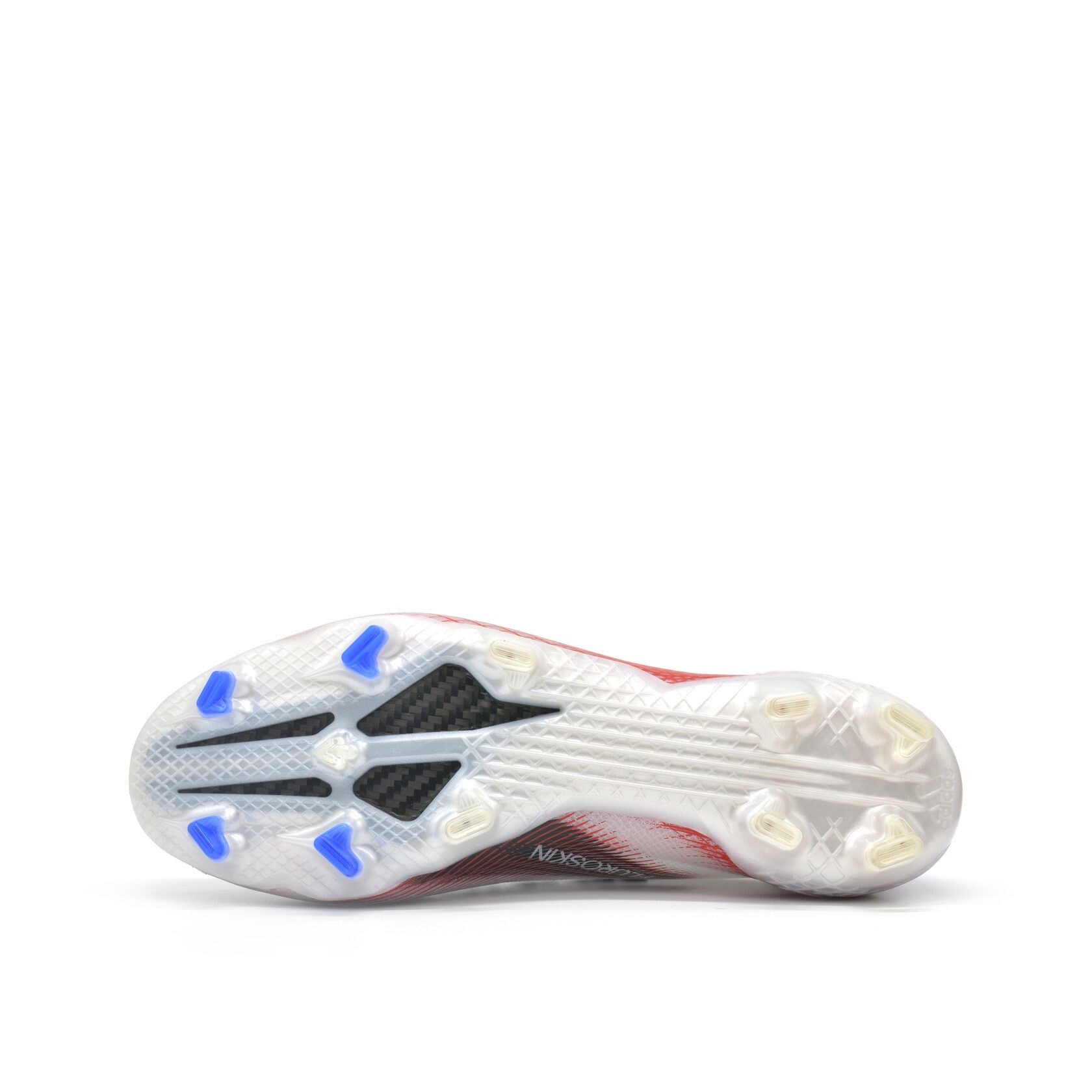 X Ghosted.1 Elite FG Branco/Vermelho 'Pacote Exemplar'