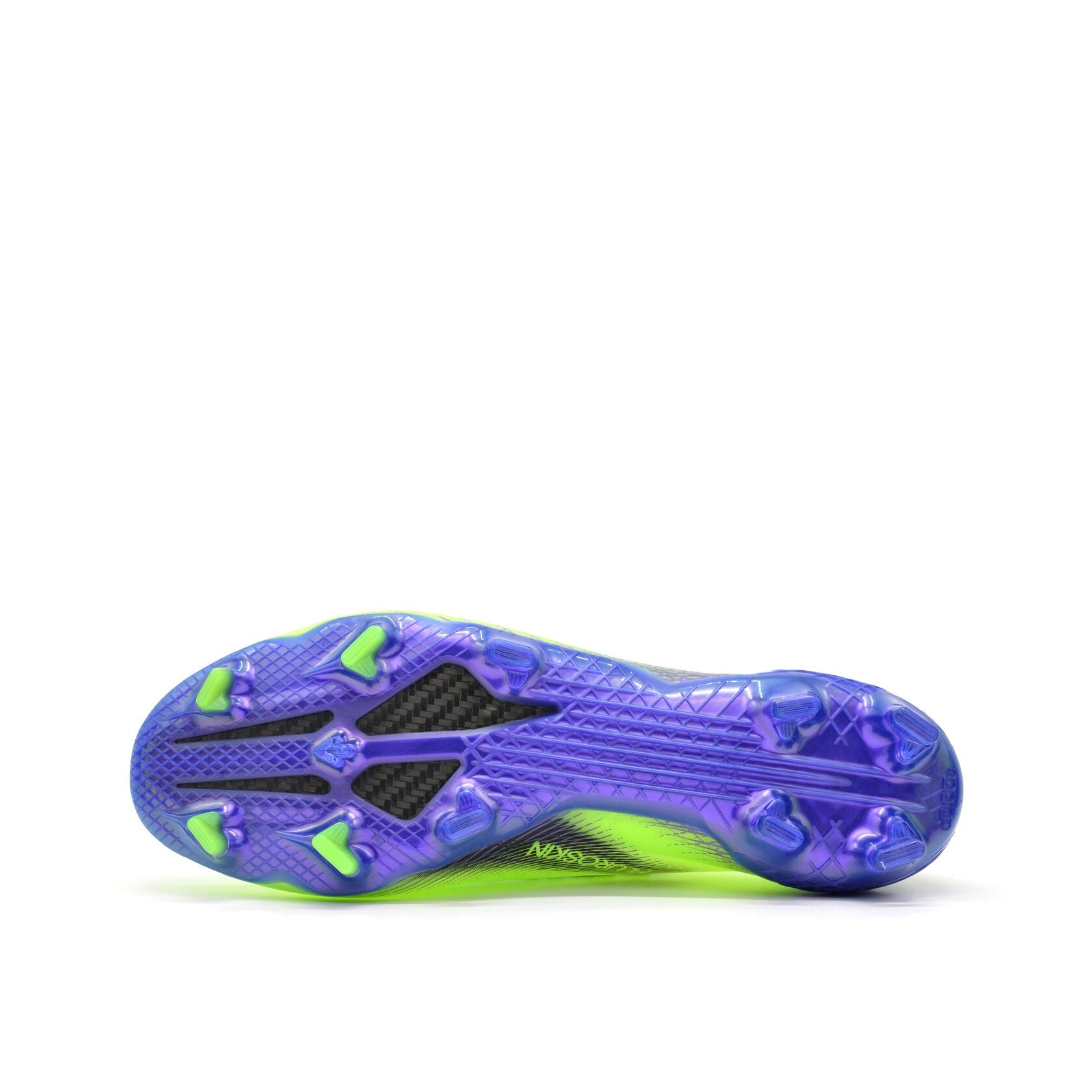 X Ghosted.1 Elite FG Verde/Azul "Precisão para Desfocar"