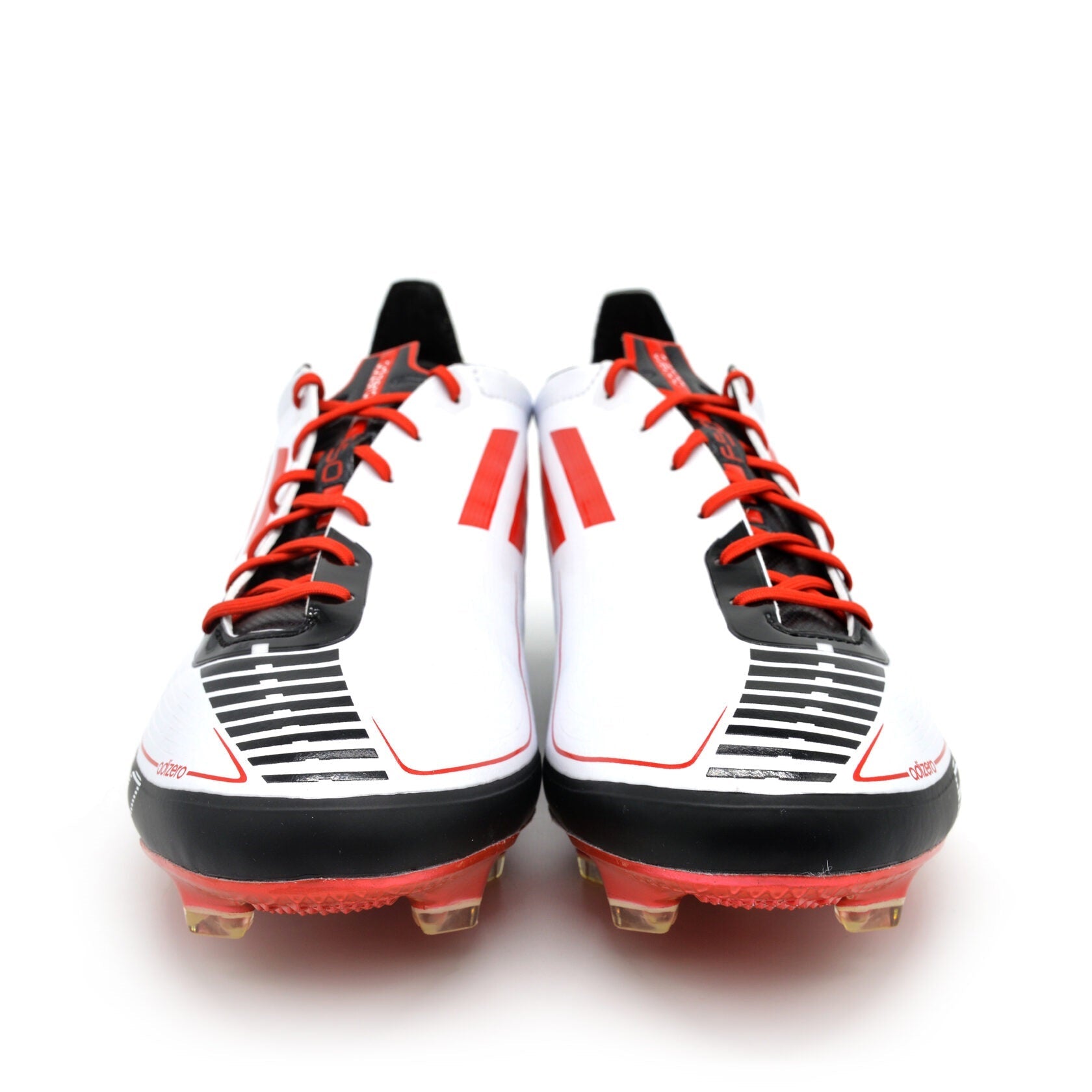 F50 Ghosted Adizero Prime FG Branco/Vermelho