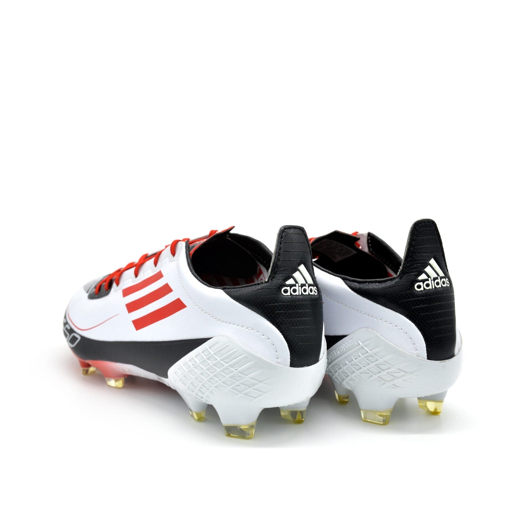 F50 Ghosted Adizero Prime FG Branco/Vermelho