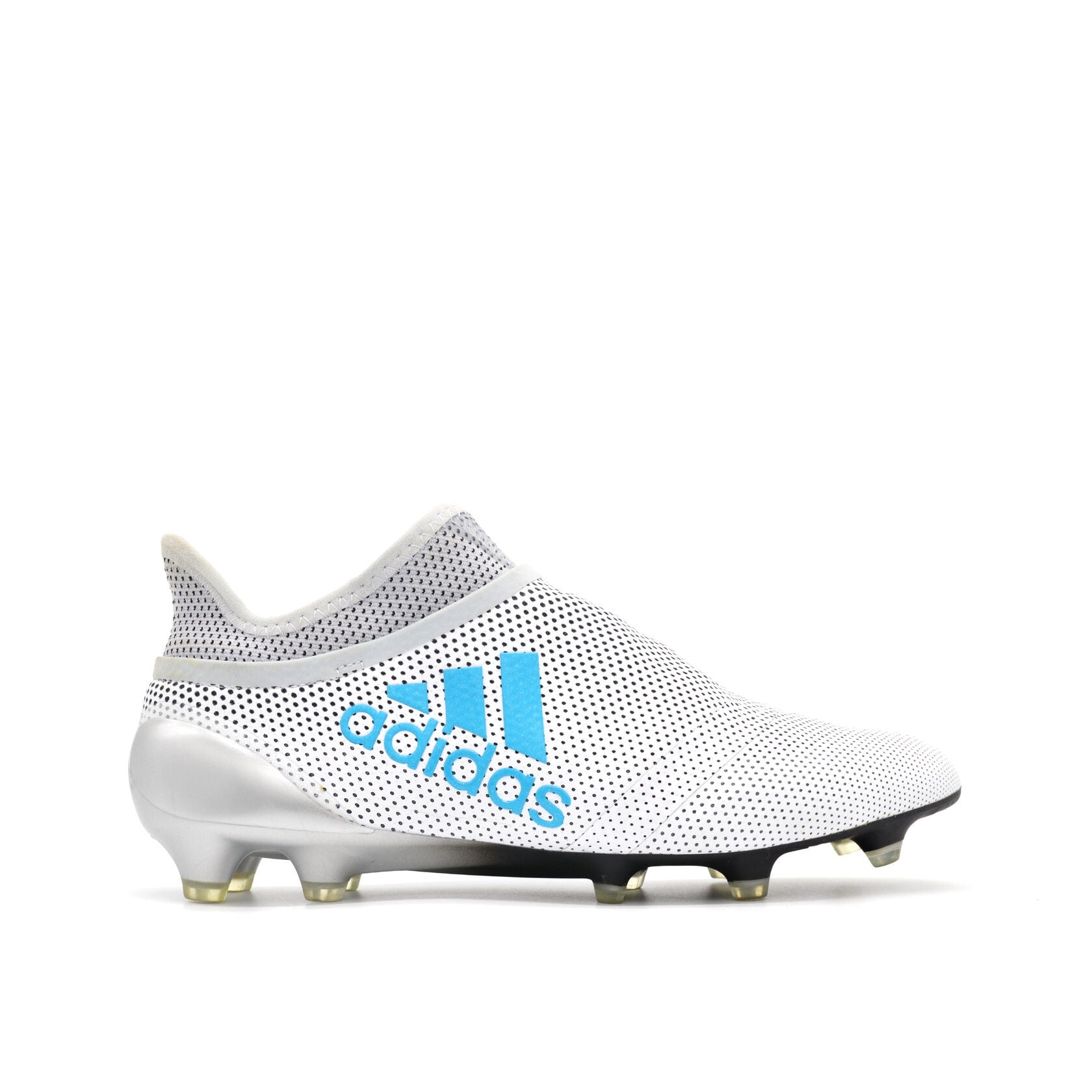 17+ PureSpeed FG/AG Tempestade de Poeira - Branco/Azul Energia