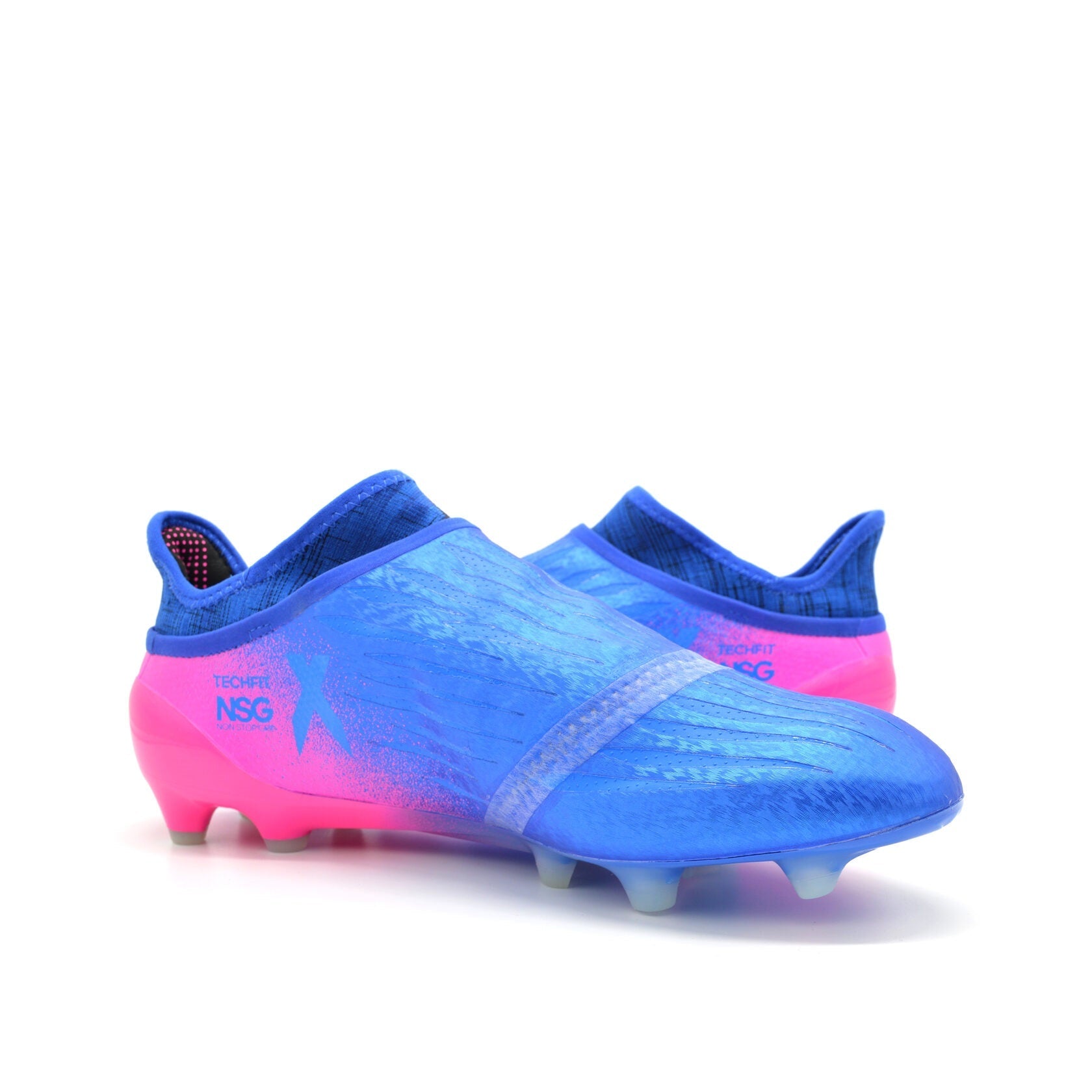 16+ PureChaos FG/AG Blue Blast - Azul/Rosa Choque