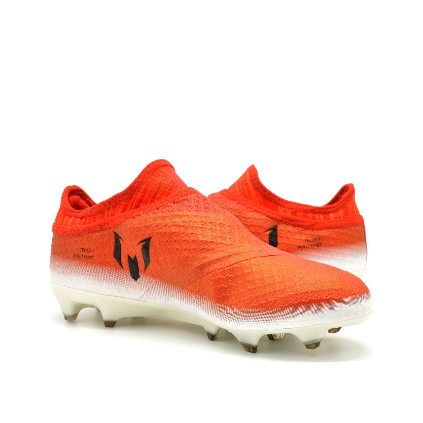 16+ PureAgility FG/AG Red Limit - Branco/Laranja Messi