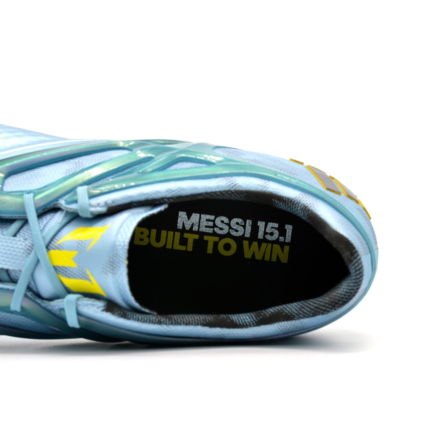 15.1 FG/AG Ice Metálico/Amarelo Vivo Messi