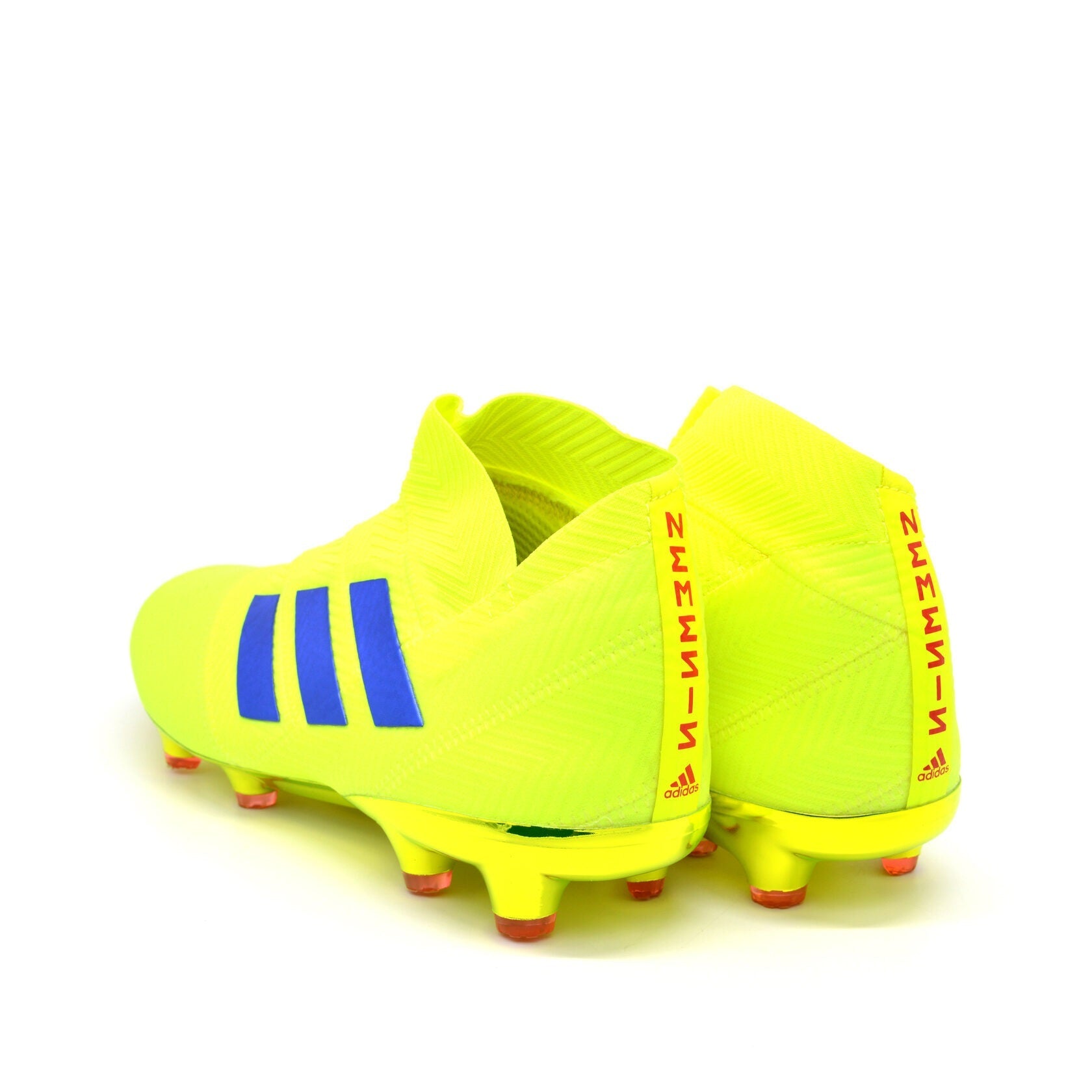 Nemeziz 18+ FG/AG Exhibit - Amarelo Solar/Azul