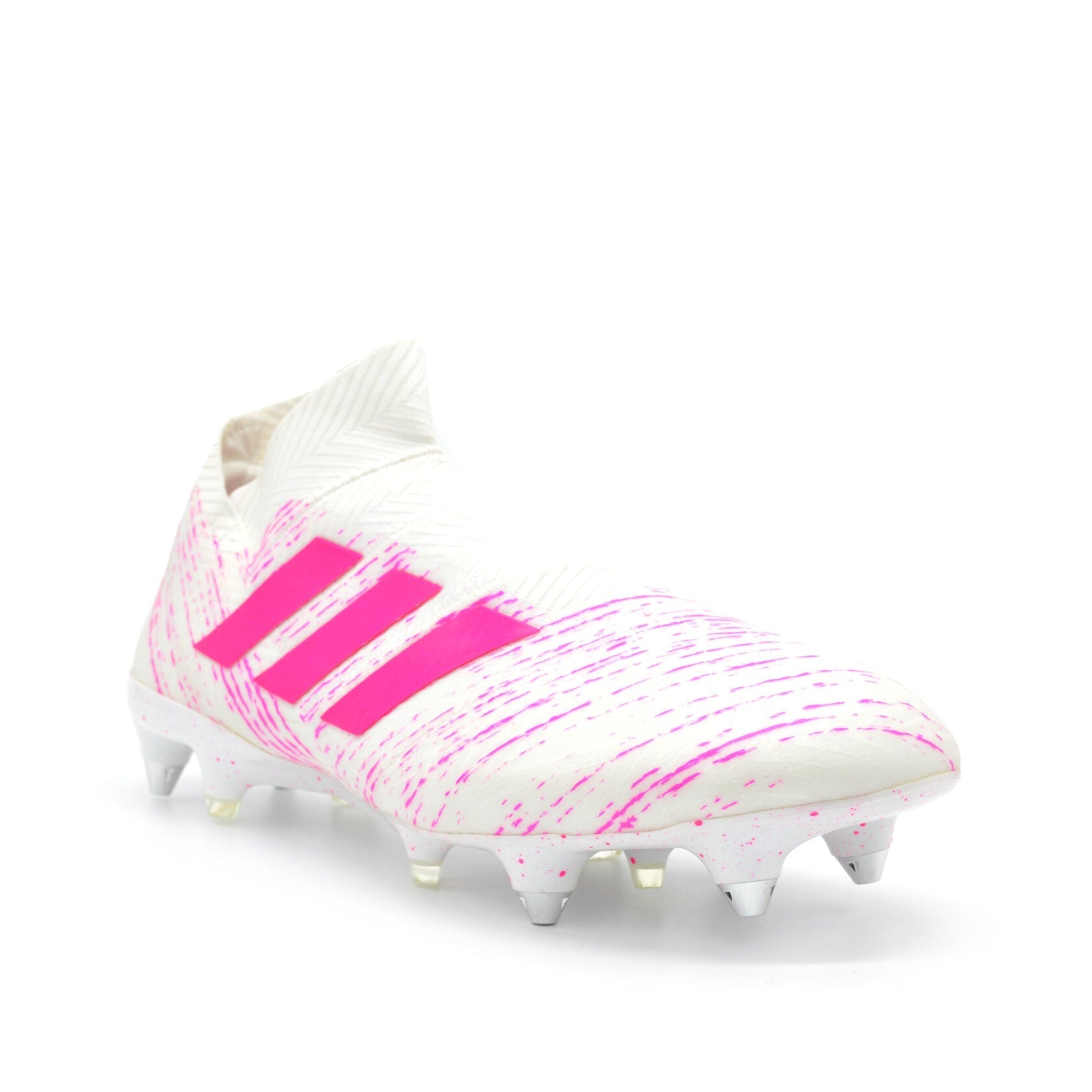 Nemeziz 18+ FG/AG Virtuso - Branco/Rosa