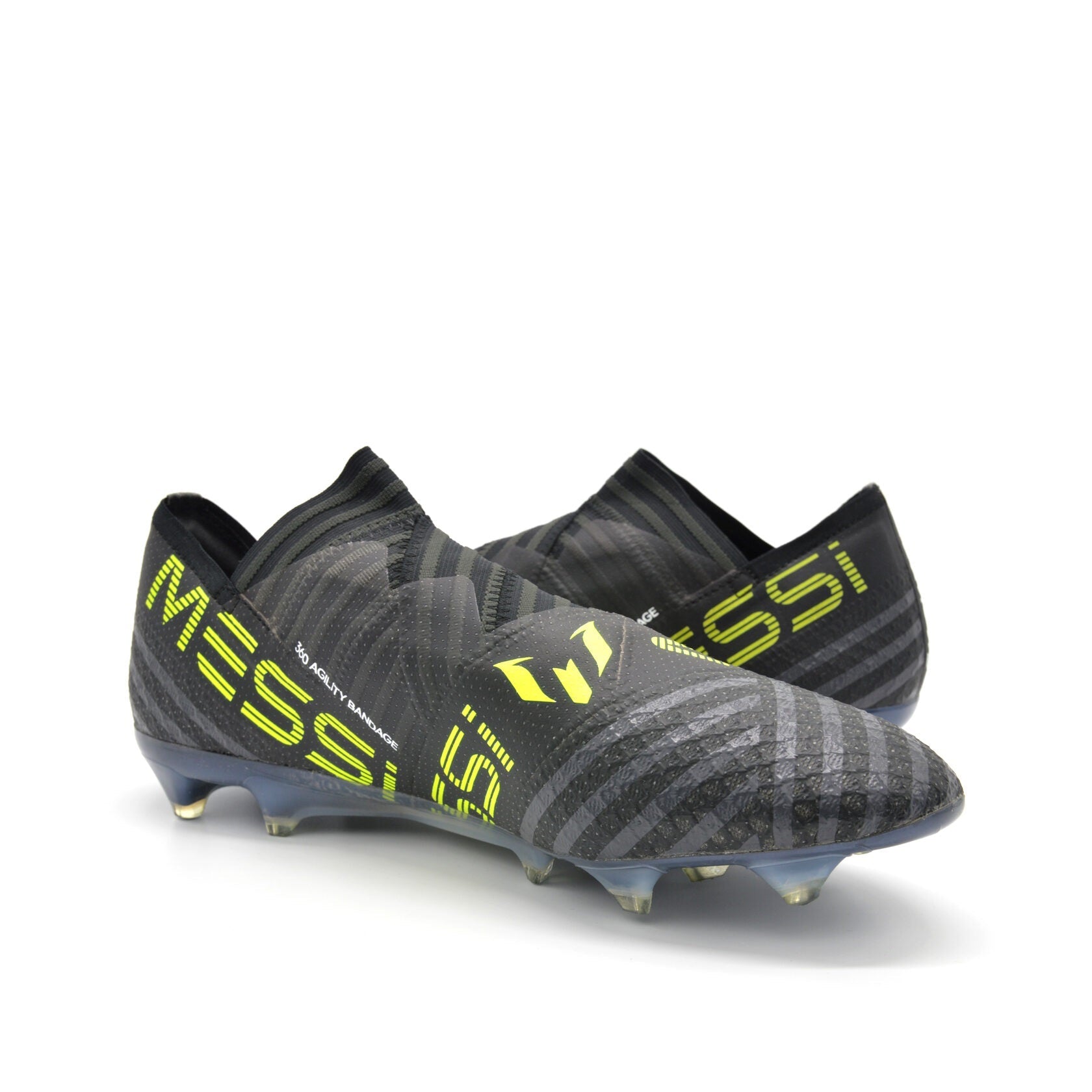 Nemeziz 17+ 360Agility FG/AG - Preto Base/Branco Messi