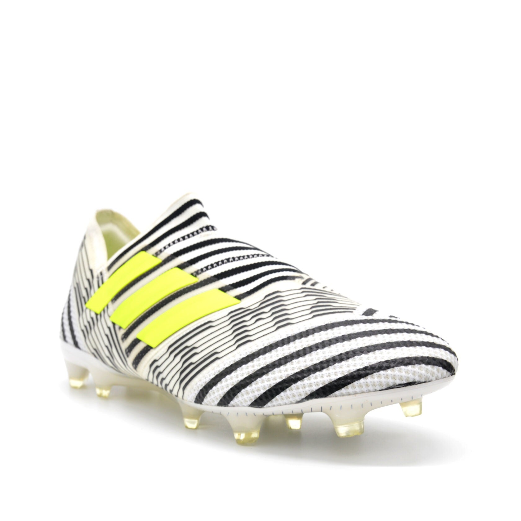 Nemeziz 17+ 360Agility FG/AG Tempestade de Poeira - Branco/Preto
