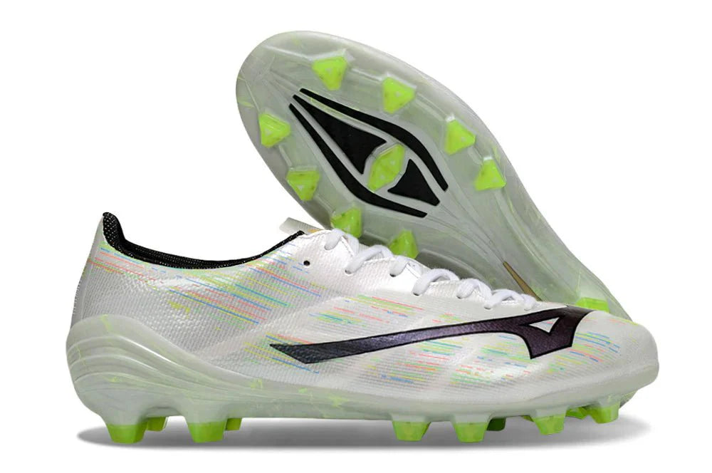 Alpha II Elite FG - Branco/Prateado Iridescente