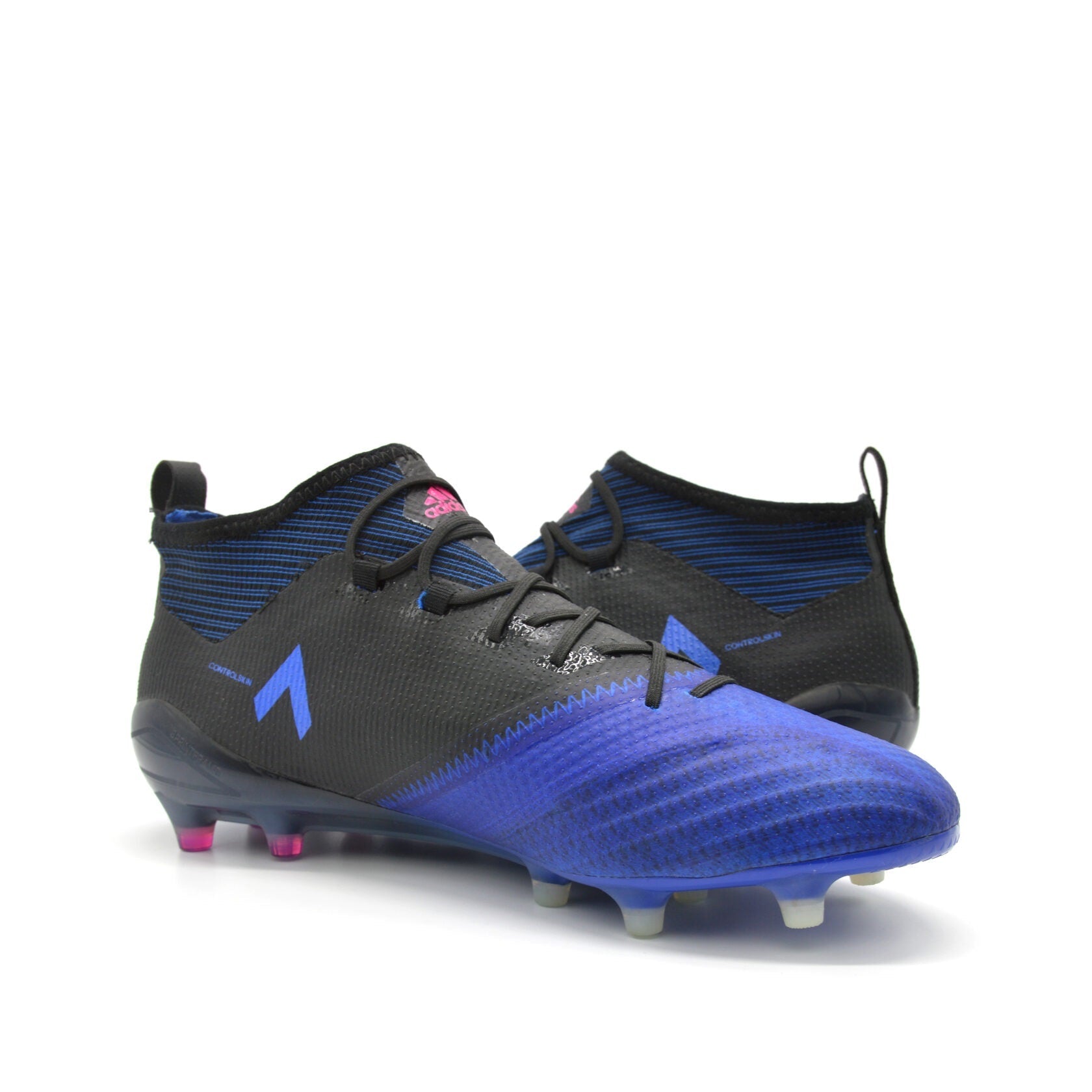 ACE 17.1 Primeknit SG Explosão Azul - Preto/Azul
