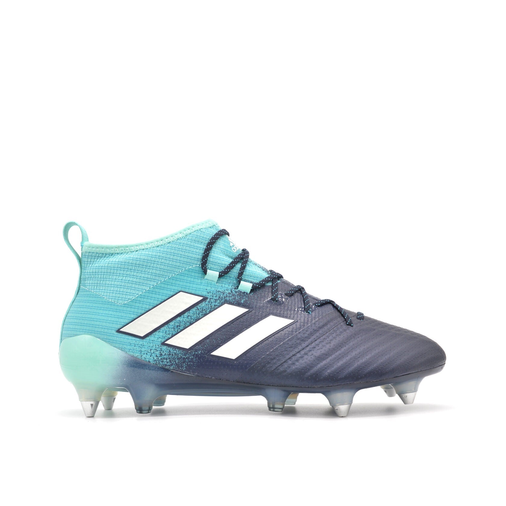 ACE 17.1 Primeknit FG/AG Tempestade Oceânica - Aqua/Tinta Lendária