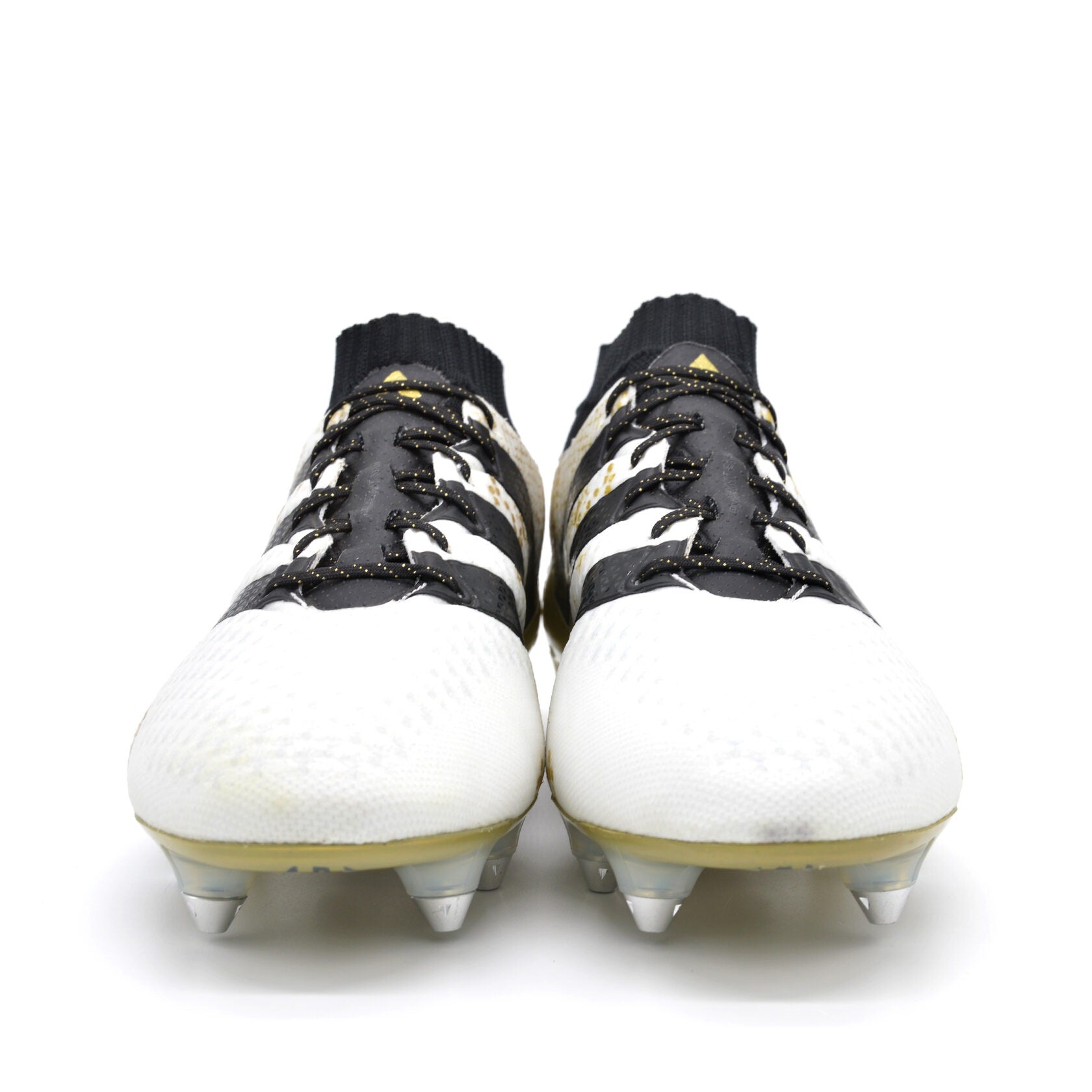 ACE 16.1 Primeknit SG Pacote Estelar - Branco/Dourado