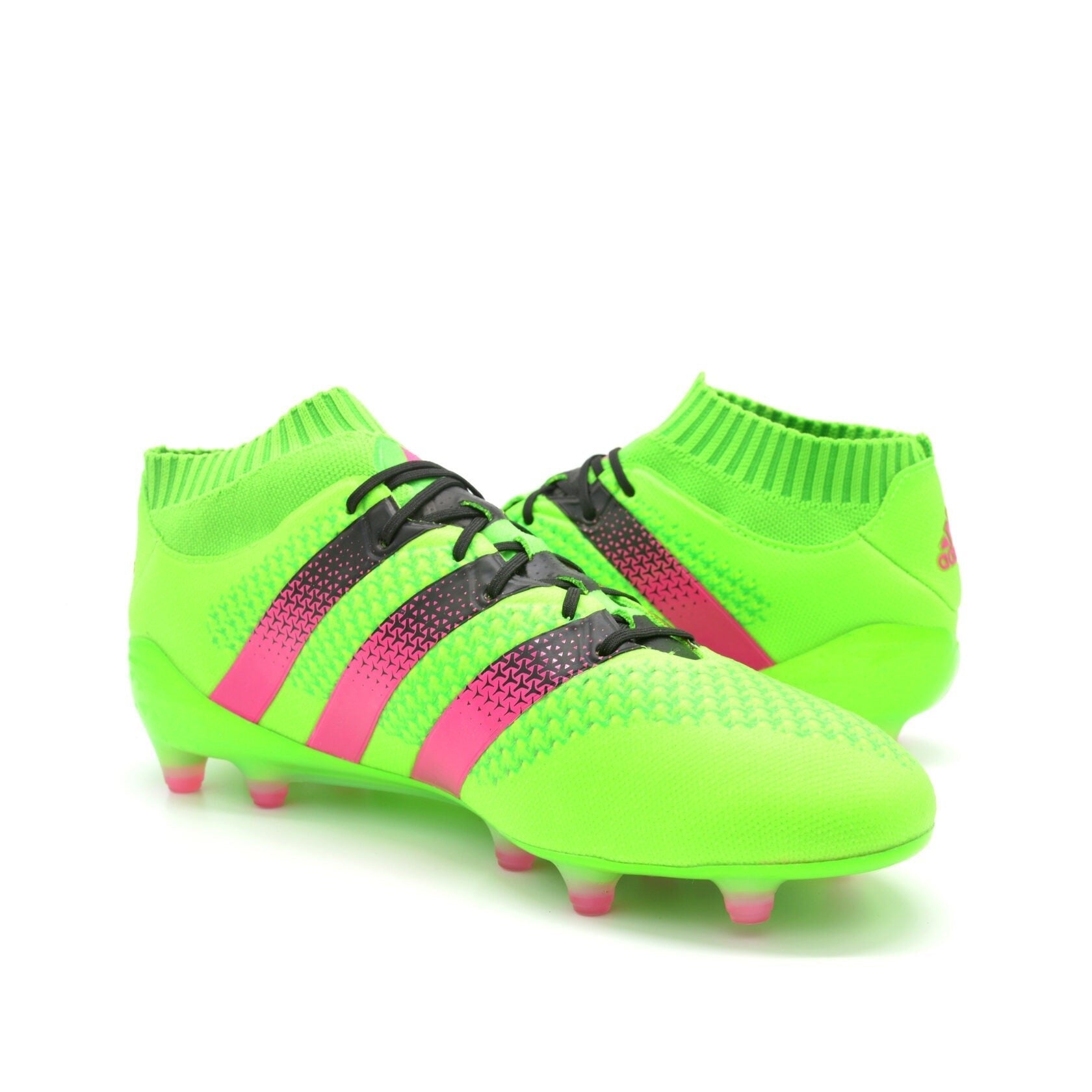 ACE 16.1 Primeknit FG/AG Verde Solar/Rosa