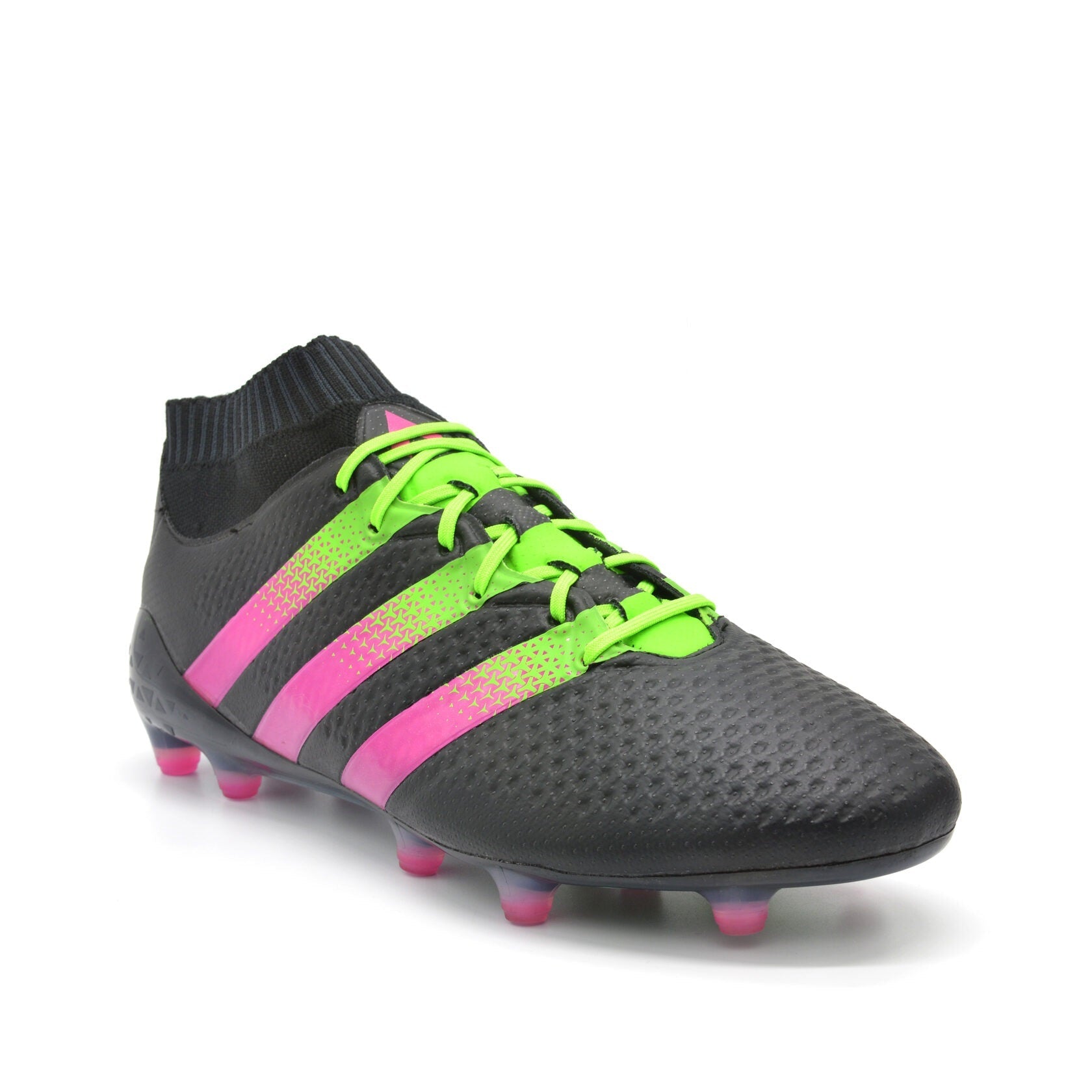 ACE 16.1 Primeknit FG/AG Preto/Rosa