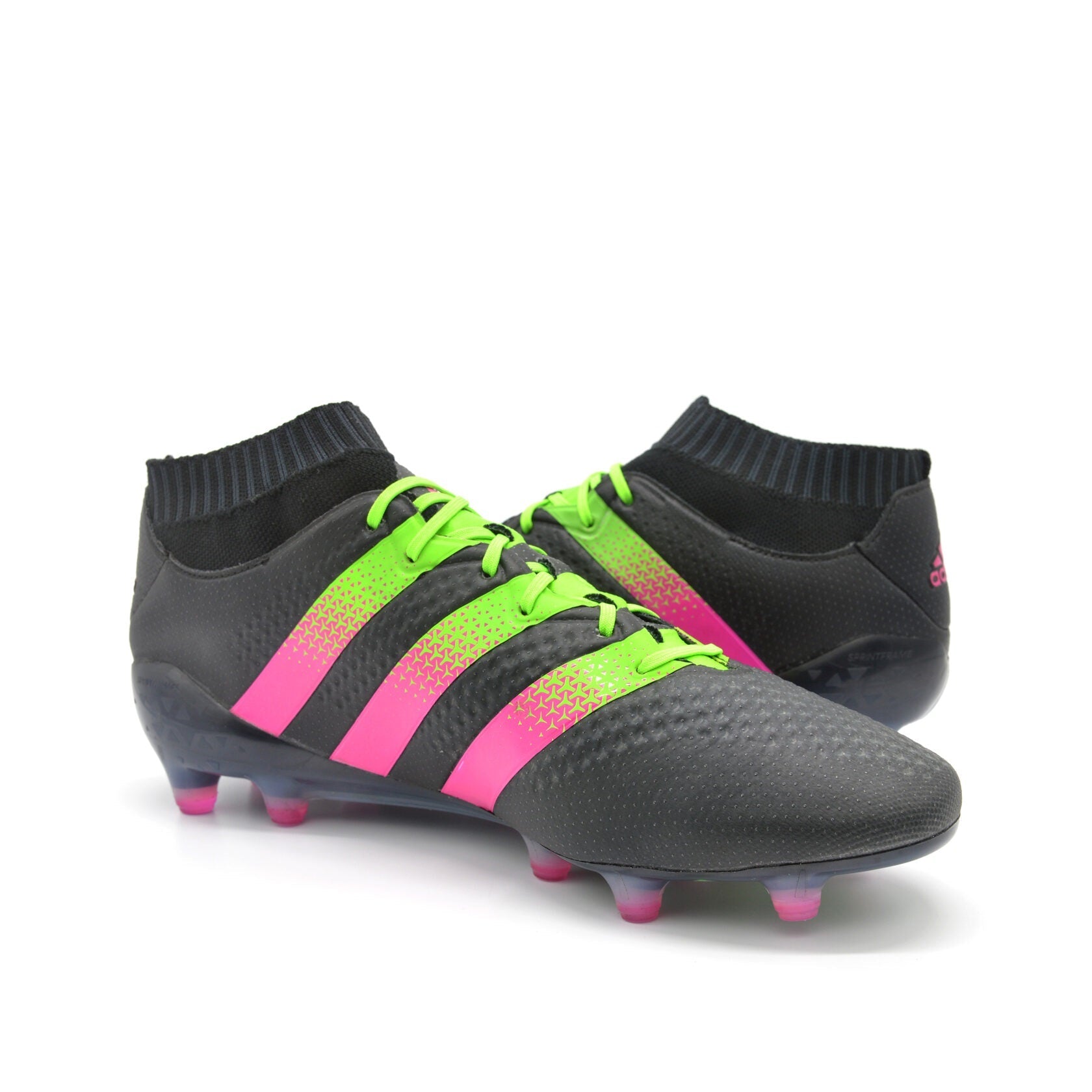ACE 16.1 Primeknit FG/AG Preto/Rosa