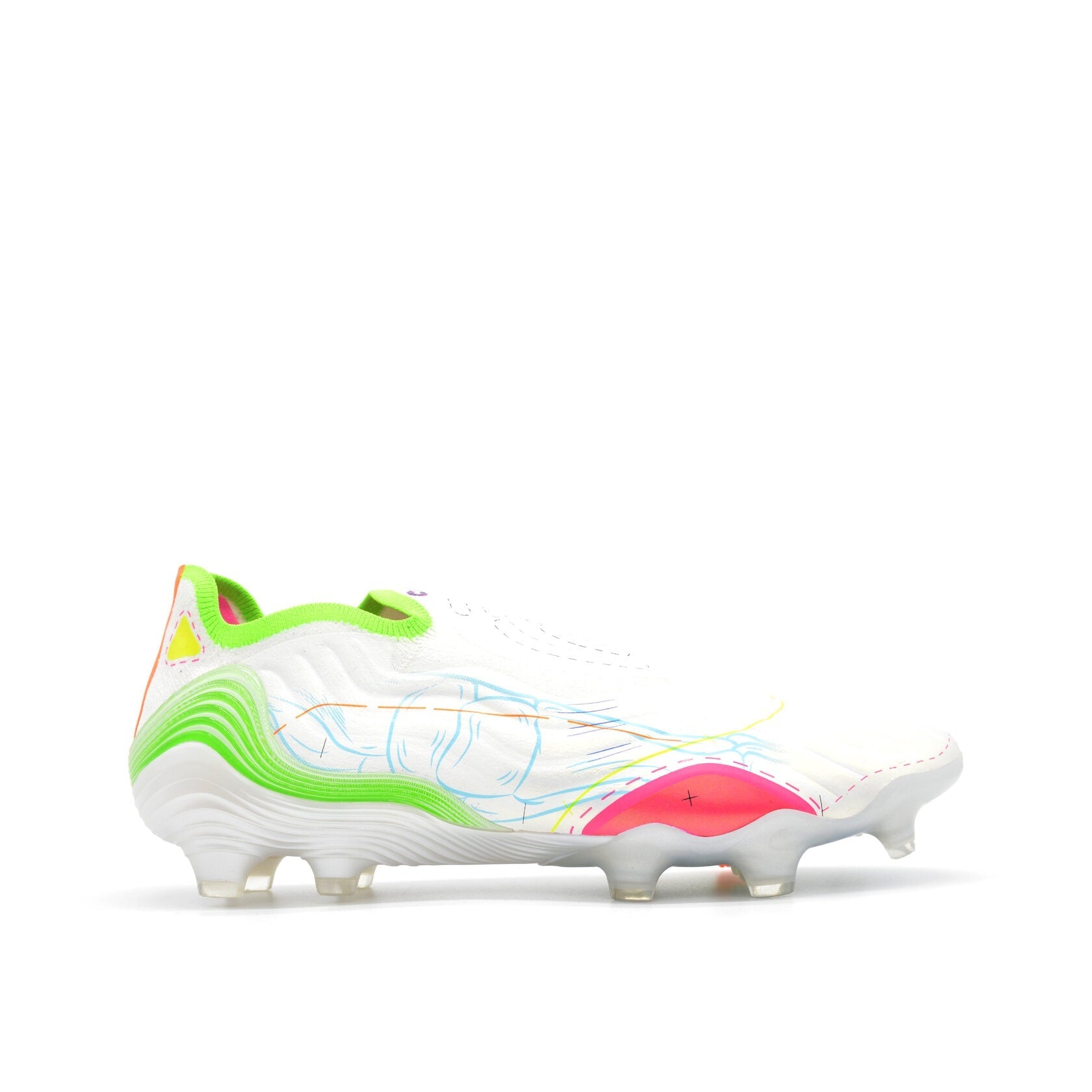 Copa Sense + FG/AG Vida Interior - Branco/Rosa Edição Limitada