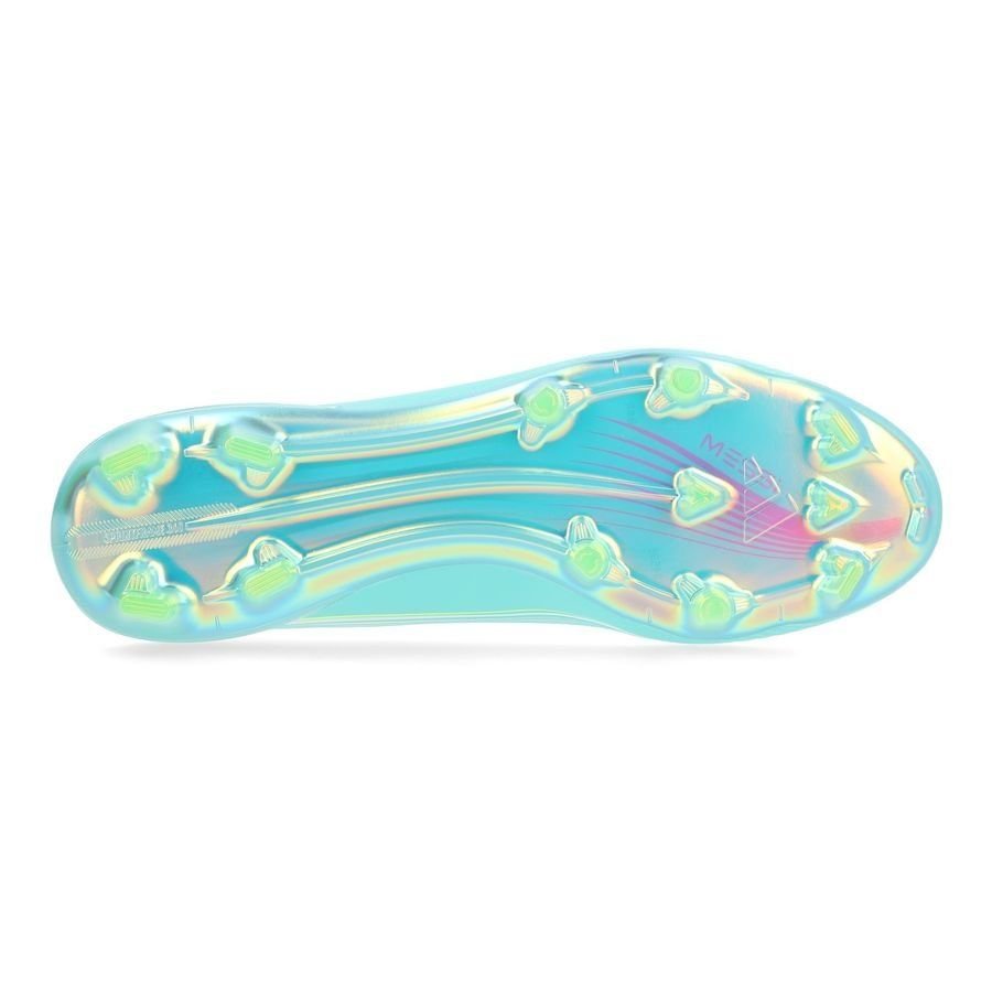 F50 Messi Elite FG Aurora Radiante - Calçado Branco/Lúcido