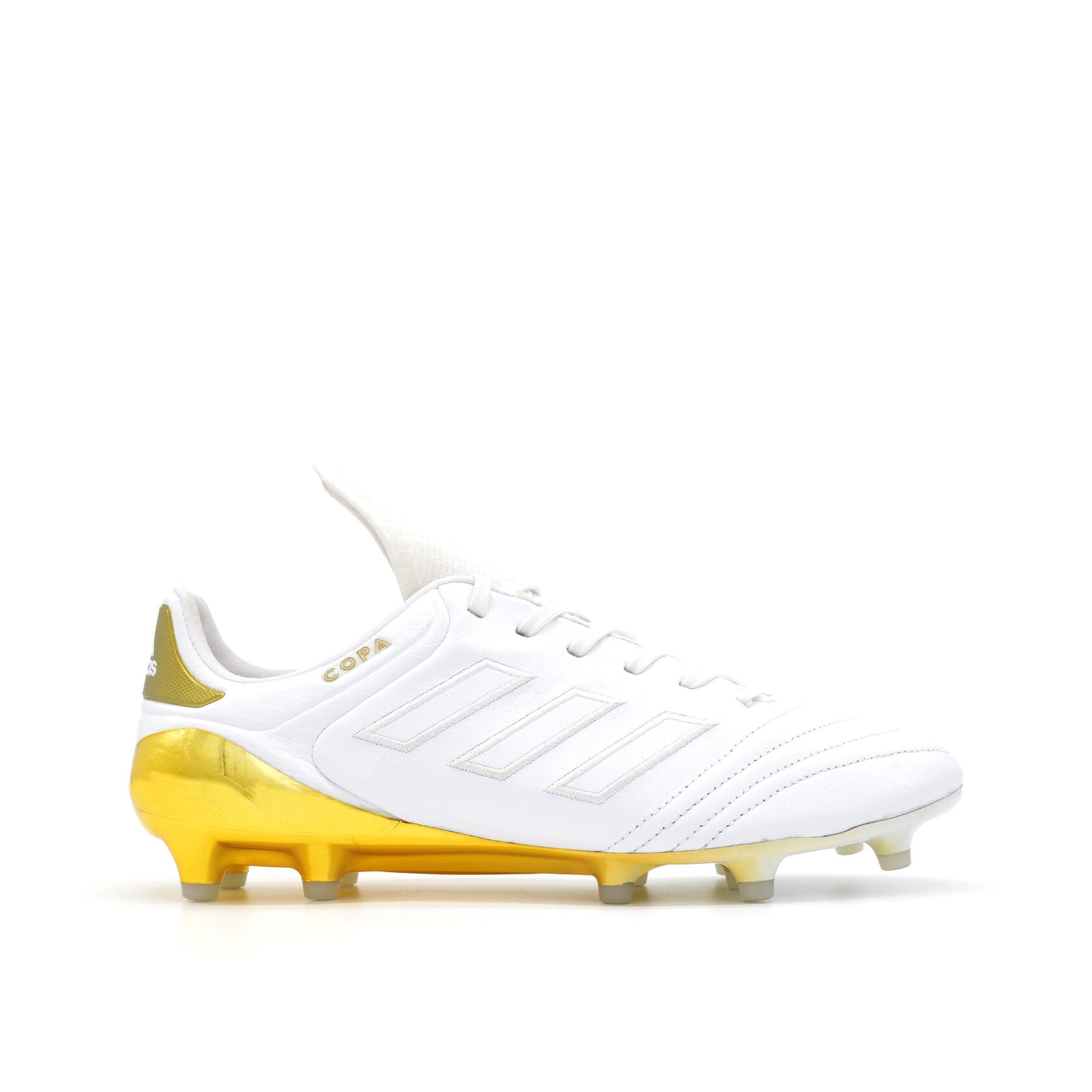 Copa 17.1 FG Glória Coronante - Branco/Dourado Metálico Edição Limitada