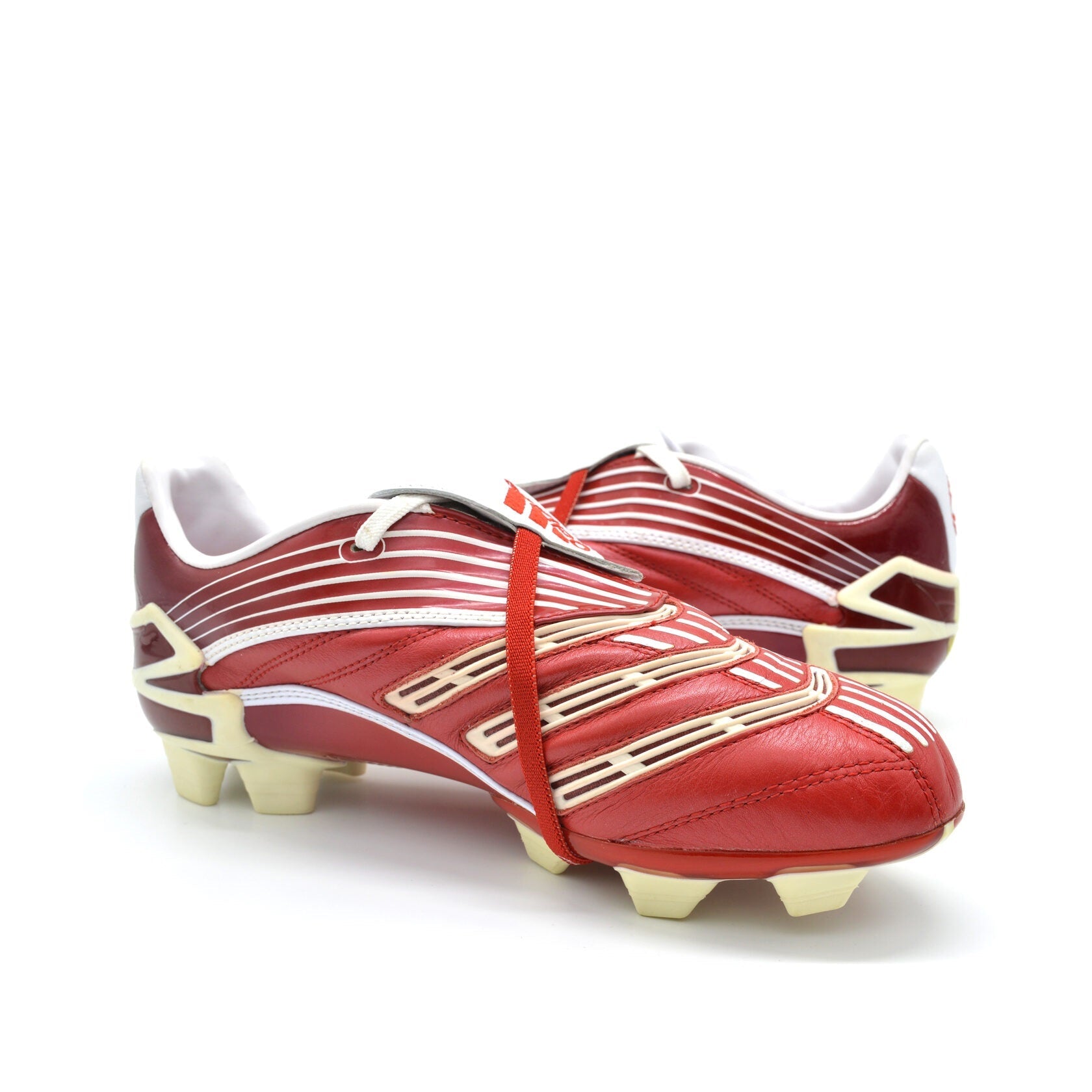 Predator Absolute FG/SG Elite Vermelho/Bege