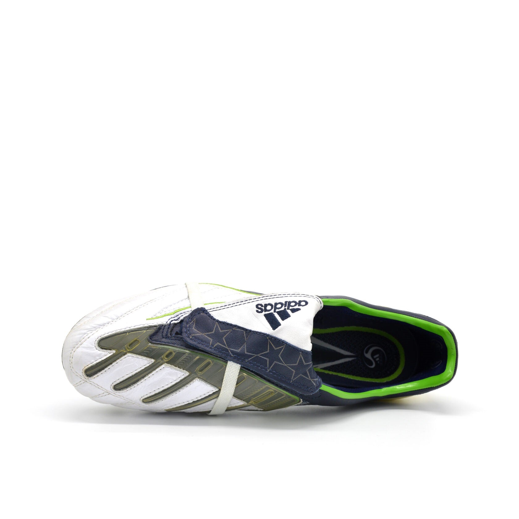 Predator PowerSwerve TRX FG Azul Marinho/Branco