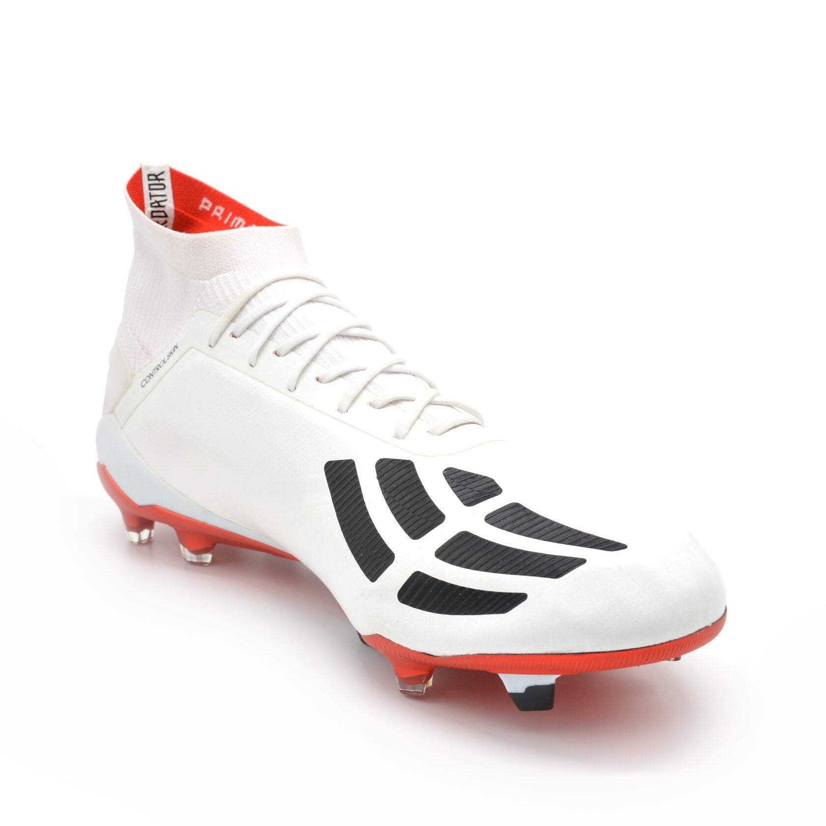 Predator Mania 19.1 FG - Branco/Vermelho Edição Limitada