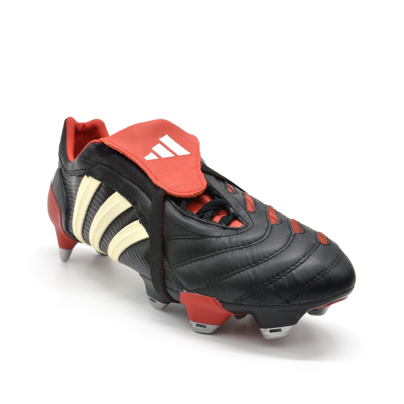 Predator Pulse FG Elite Vermelho/Preto