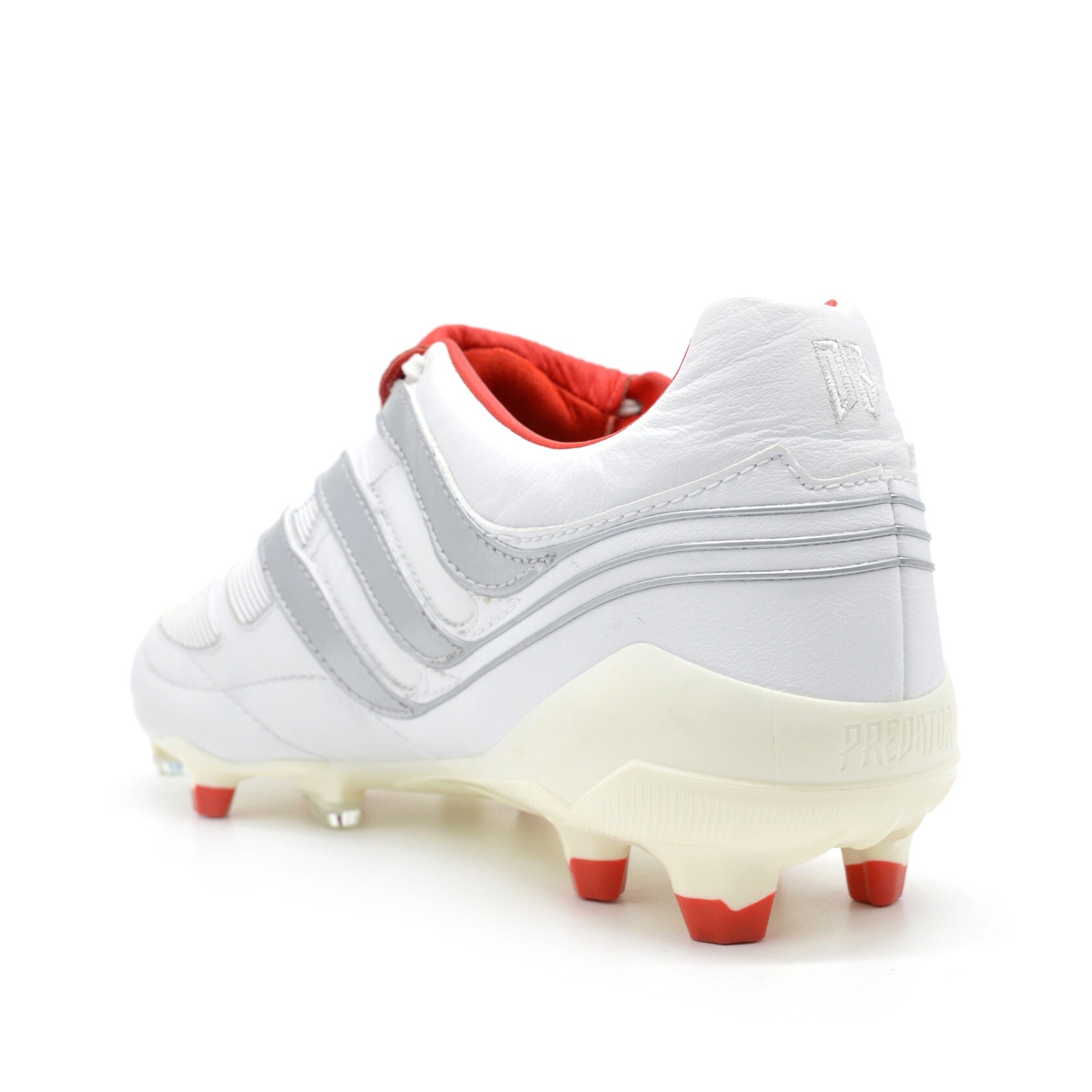 Predator Precision DB Icon FG/AG - Edição Limitada Branco/Vermelho